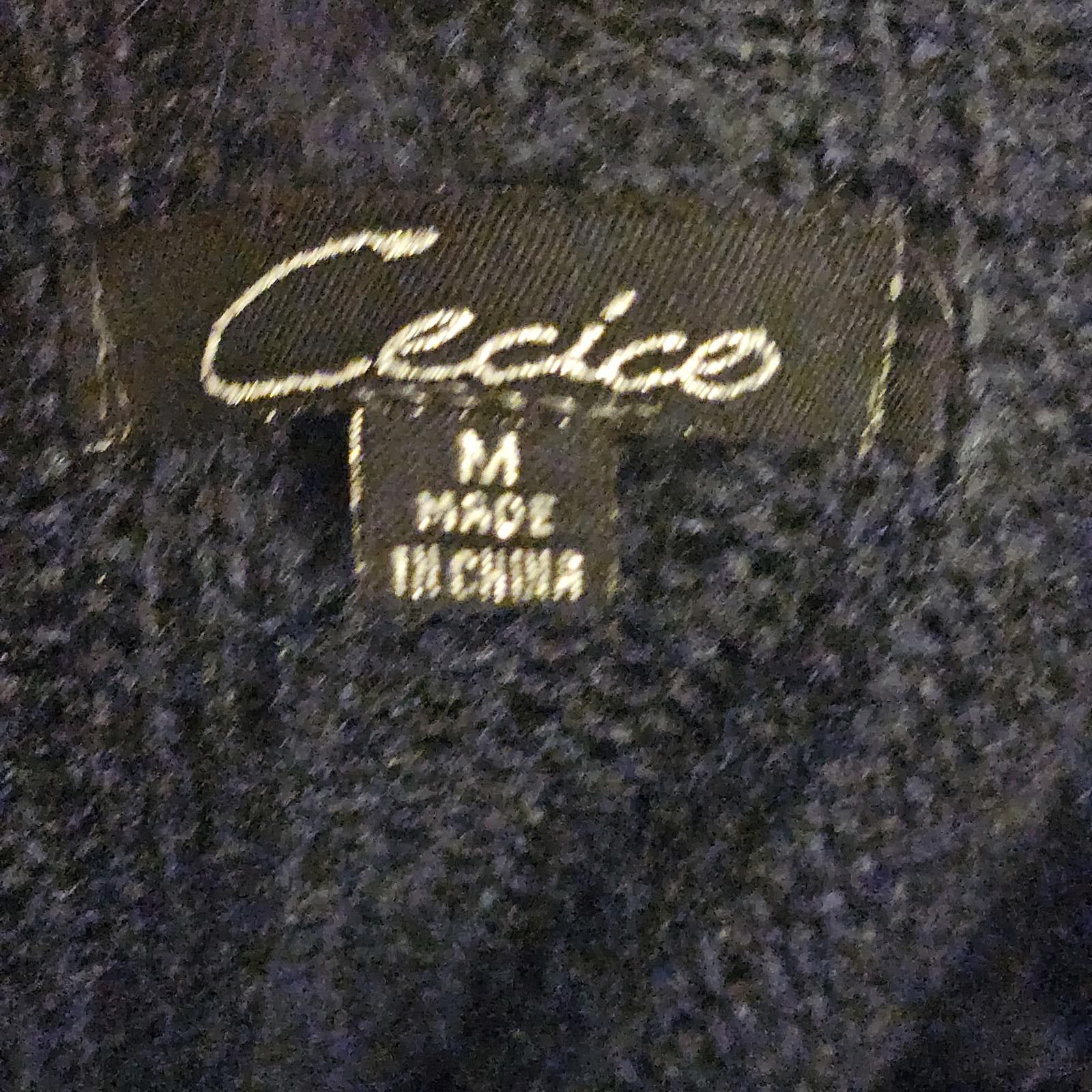 Designer Cecile Women's Elegant Cardigan with Belt Sz Med Size M / US 6-8 / IT 42-44 - 3 Thumbnail
