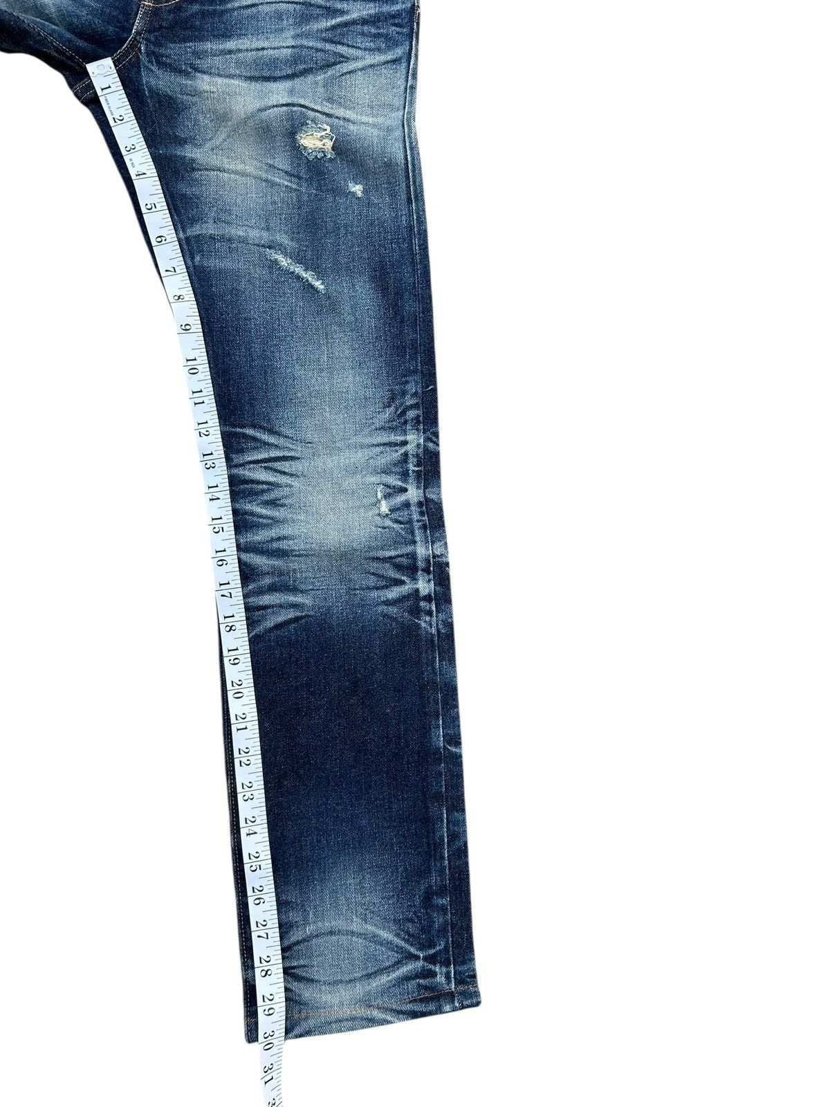 Kapital JACKROSE JAPANESE BRAND DISTRESSED DENIM JEANS MADE IN JAPAN Size US 30 / EU 46 - 19 Thumbnail
