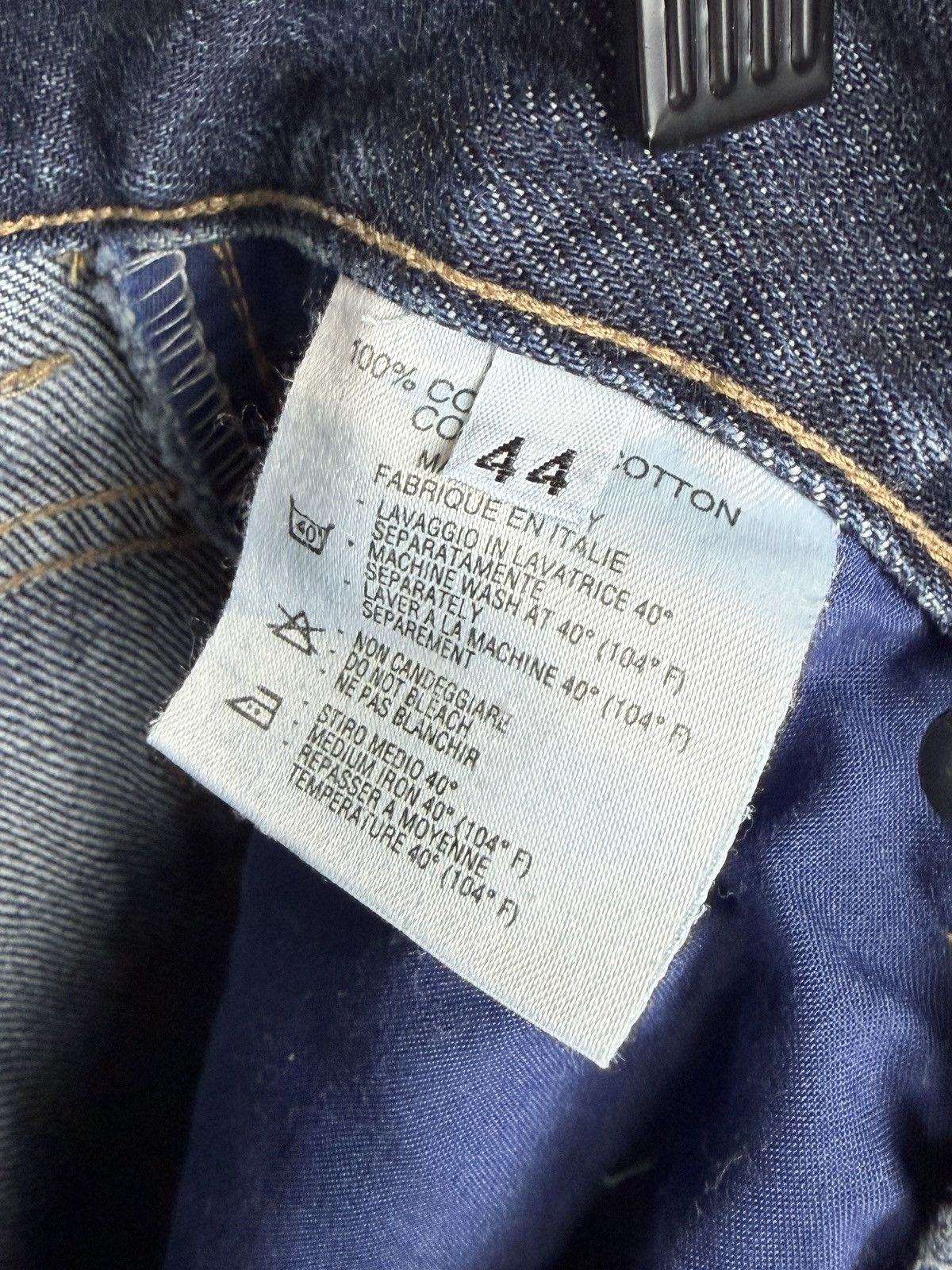 Gucci Tom Ford Vintage Indigo Straight Leg Denim Jeans