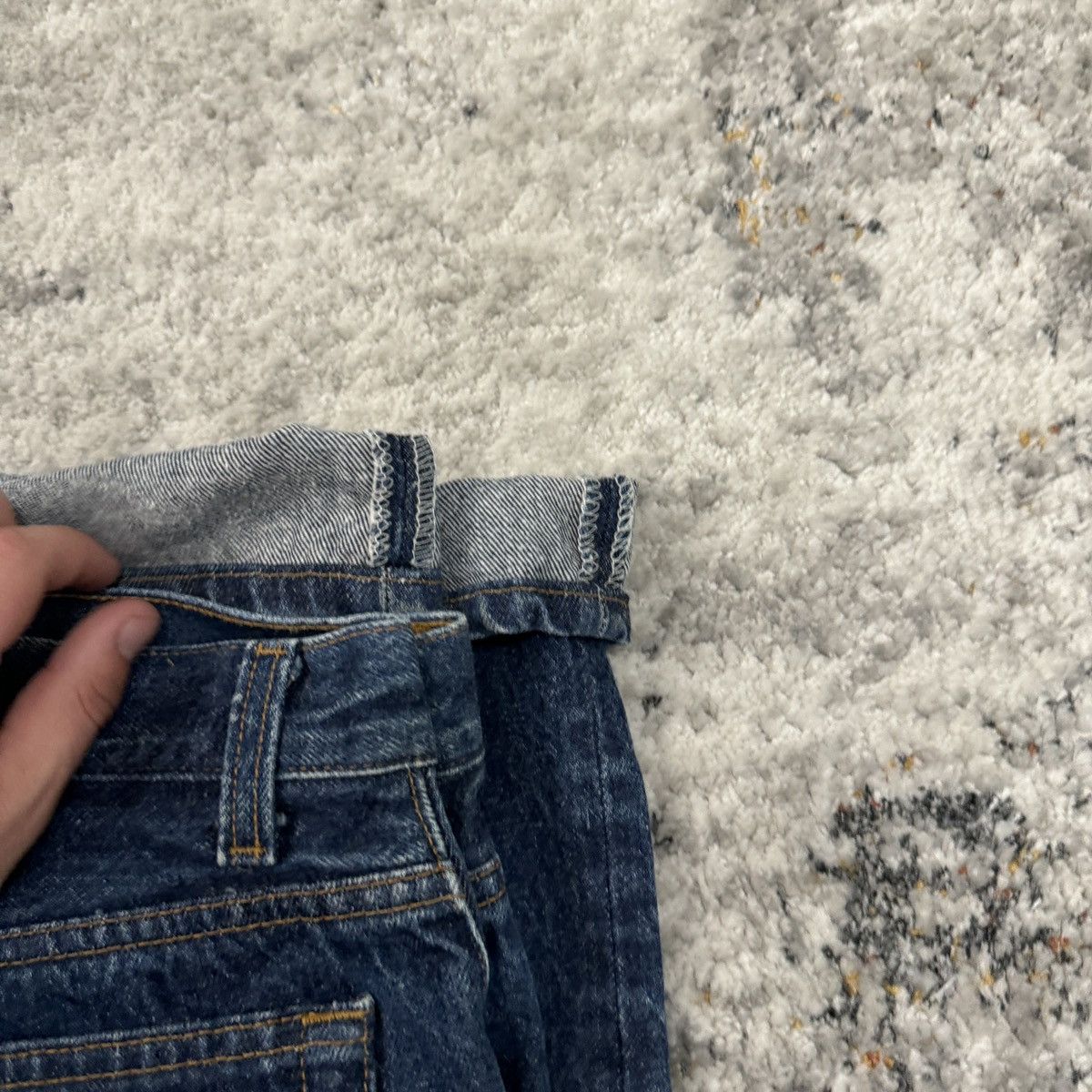 Japanese Brand × Levi's × Vintage Vintage 80s Levi’s 501 button fly made in USA dark wash Size US 36 / EU 52 - 8 Thumbnail