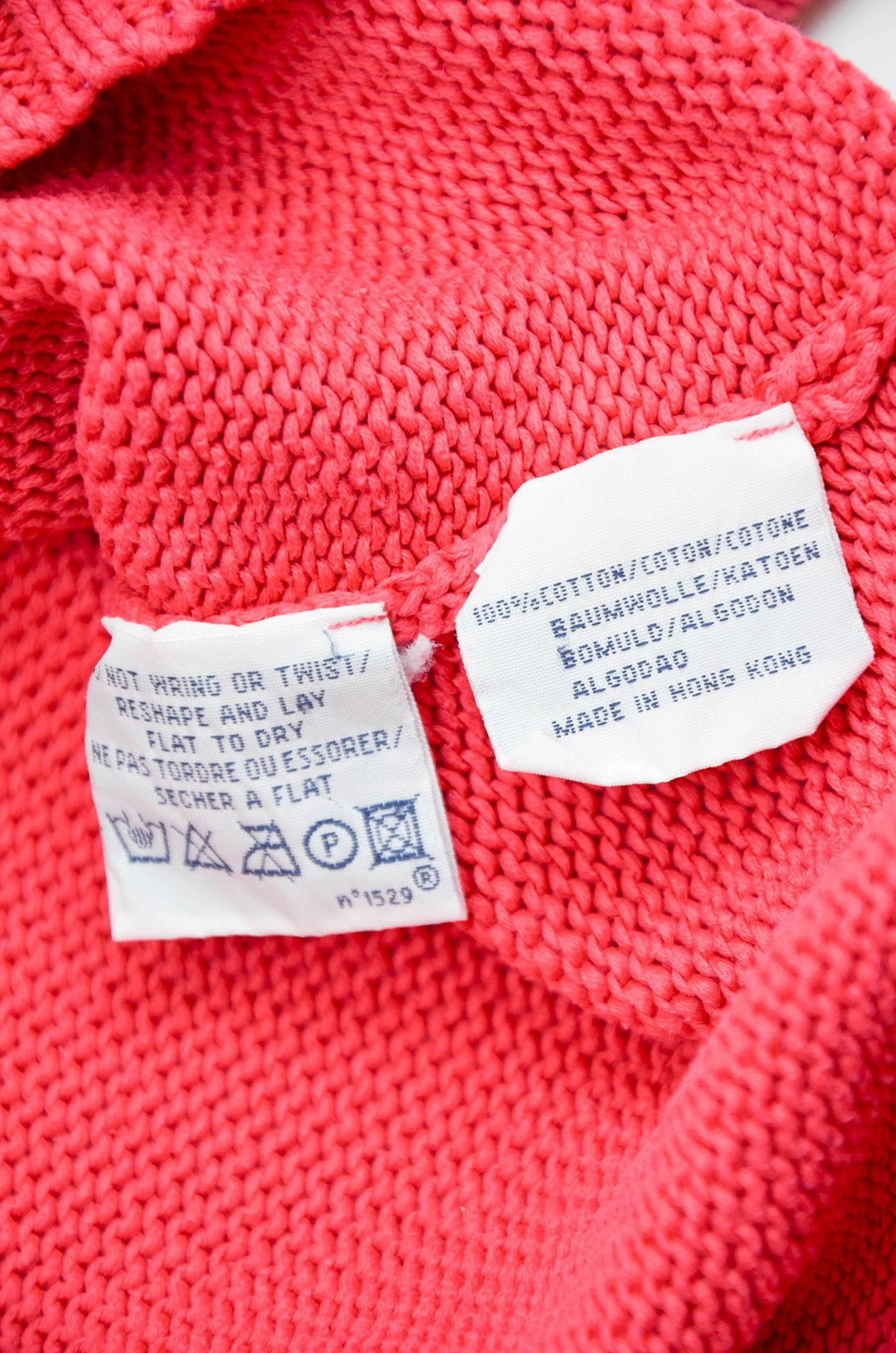 Polo Ralph Lauren Polo Ralph Lauren Cotton Sweater – Coral Red – Size XL Size US XL / EU 56 / 4 - 9 Thumbnail