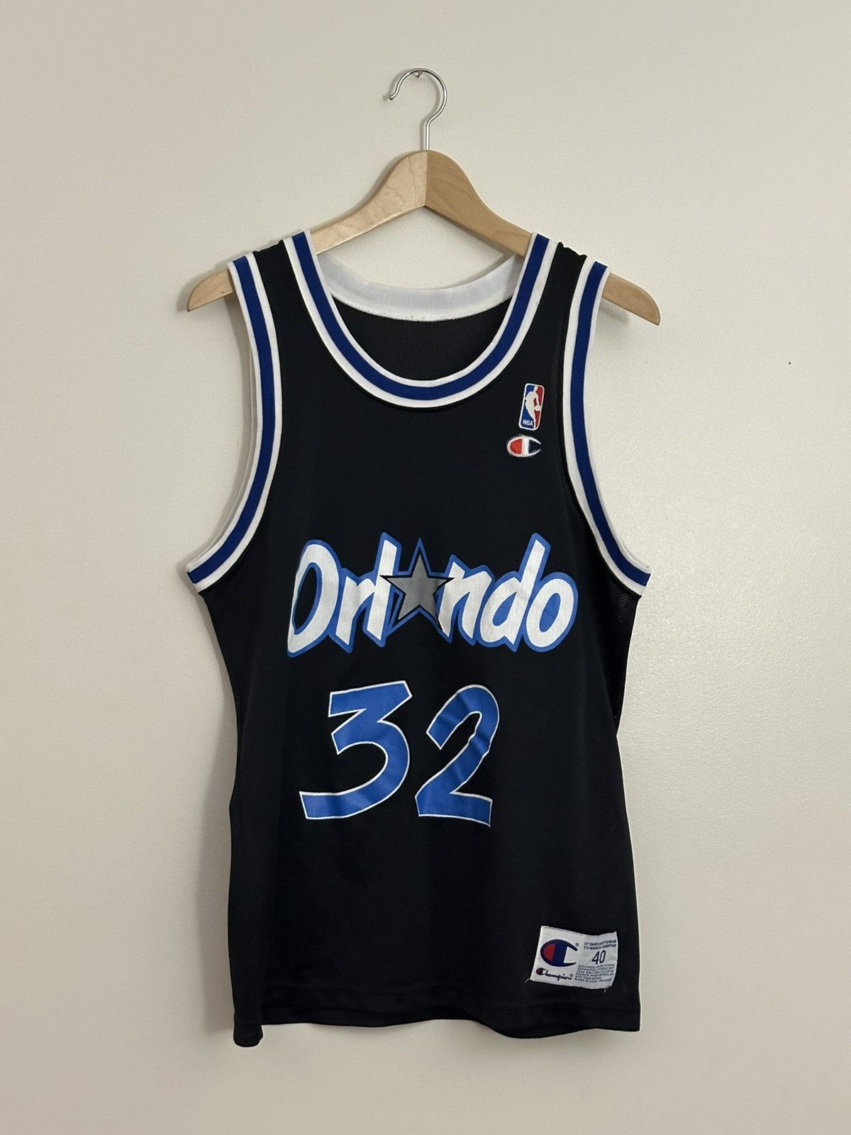Champion Vintage 90s Orlando Magic Shaquille O'Neal Champion Jersey M Size US M / EU 48-50 / 2 - 1 Thumbnail