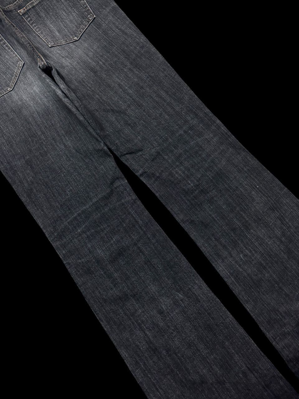 Jun Takahashi 💥Flare💥90s Style Uniqlo Whisker Clawmark Bootcut Dark Jeans Size US 30 / EU 46 - 18 Thumbnail