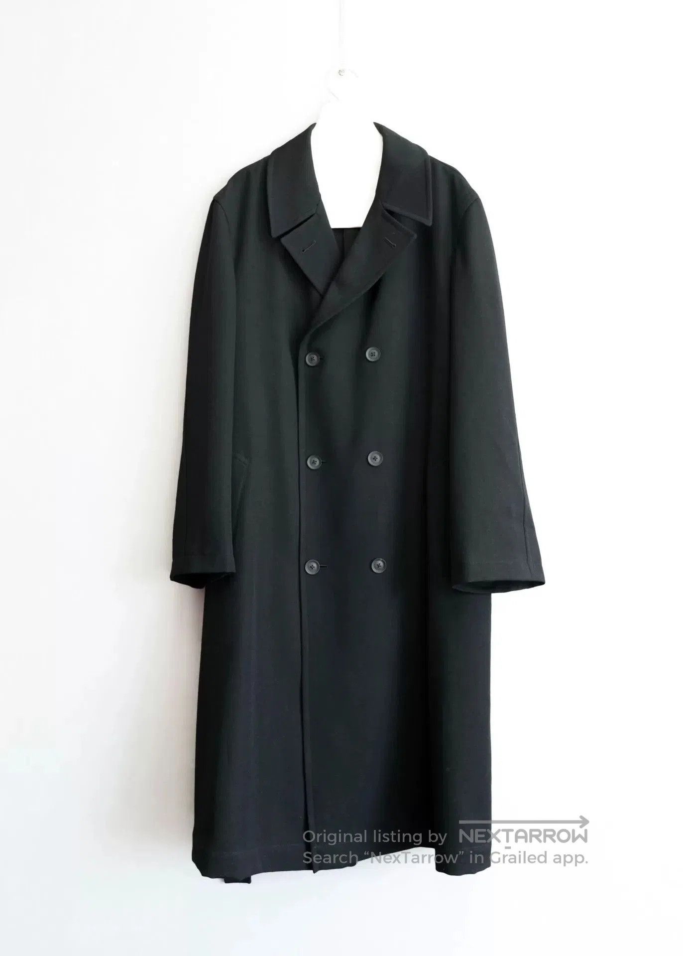 Yohji Yamamoto Yohji Yamamoto Double Breasted Coat. Size US L / EU 52-54 / 3 - 2 Thumbnail