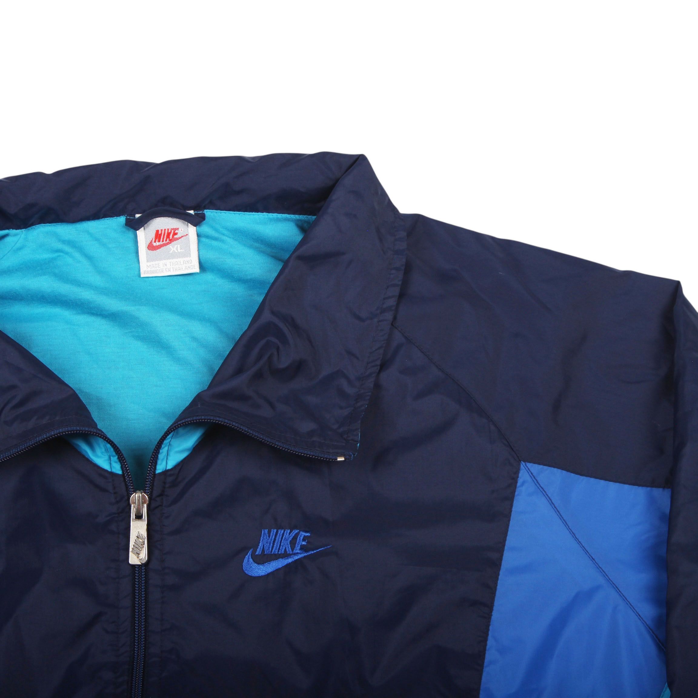 Nike 90s Nike Windbreaker Jacket Colorblock Size US XL / EU 56 / 4 - 3 Thumbnail