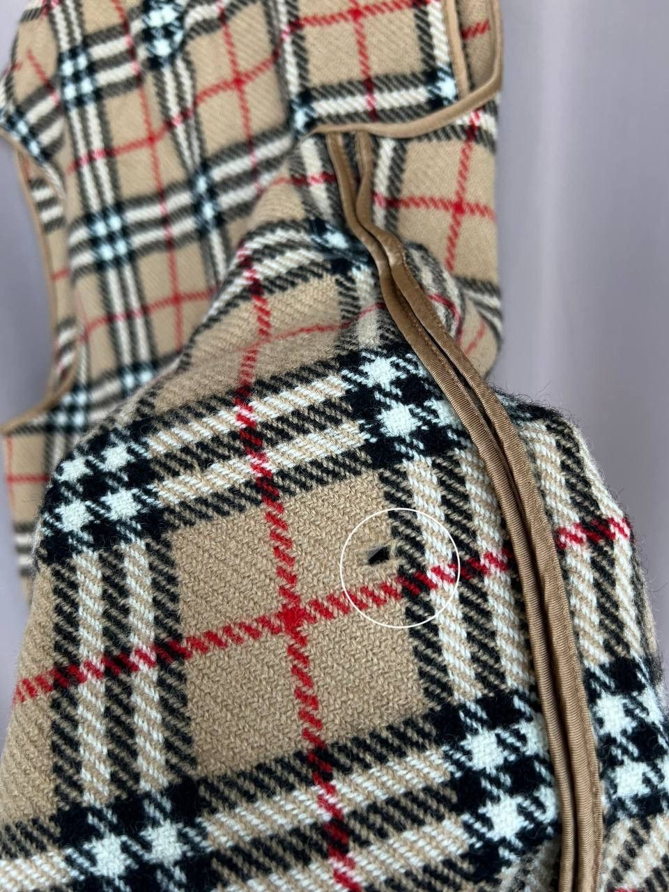 Burberry Burberrys Trench Coat Inner Lining 100% Wool Vintage Size L Size L / US 10 / IT 46 - 16 Thumbnail