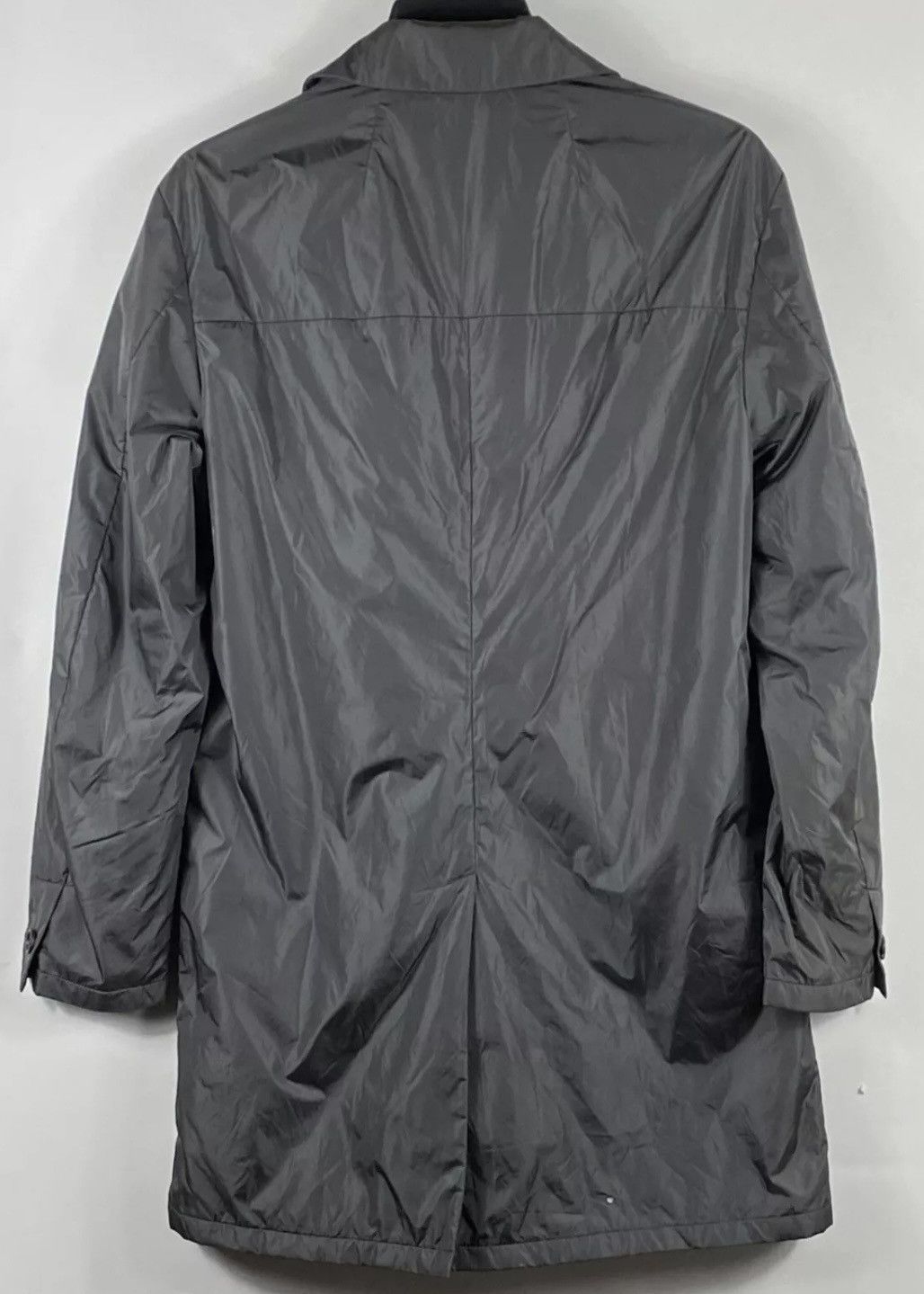 Prada Prada Autumn/Winter 2011 Nylon Overcoat Black Size 48 Men's Size US M / EU 48-50 / 2 - 2 Thumbnail