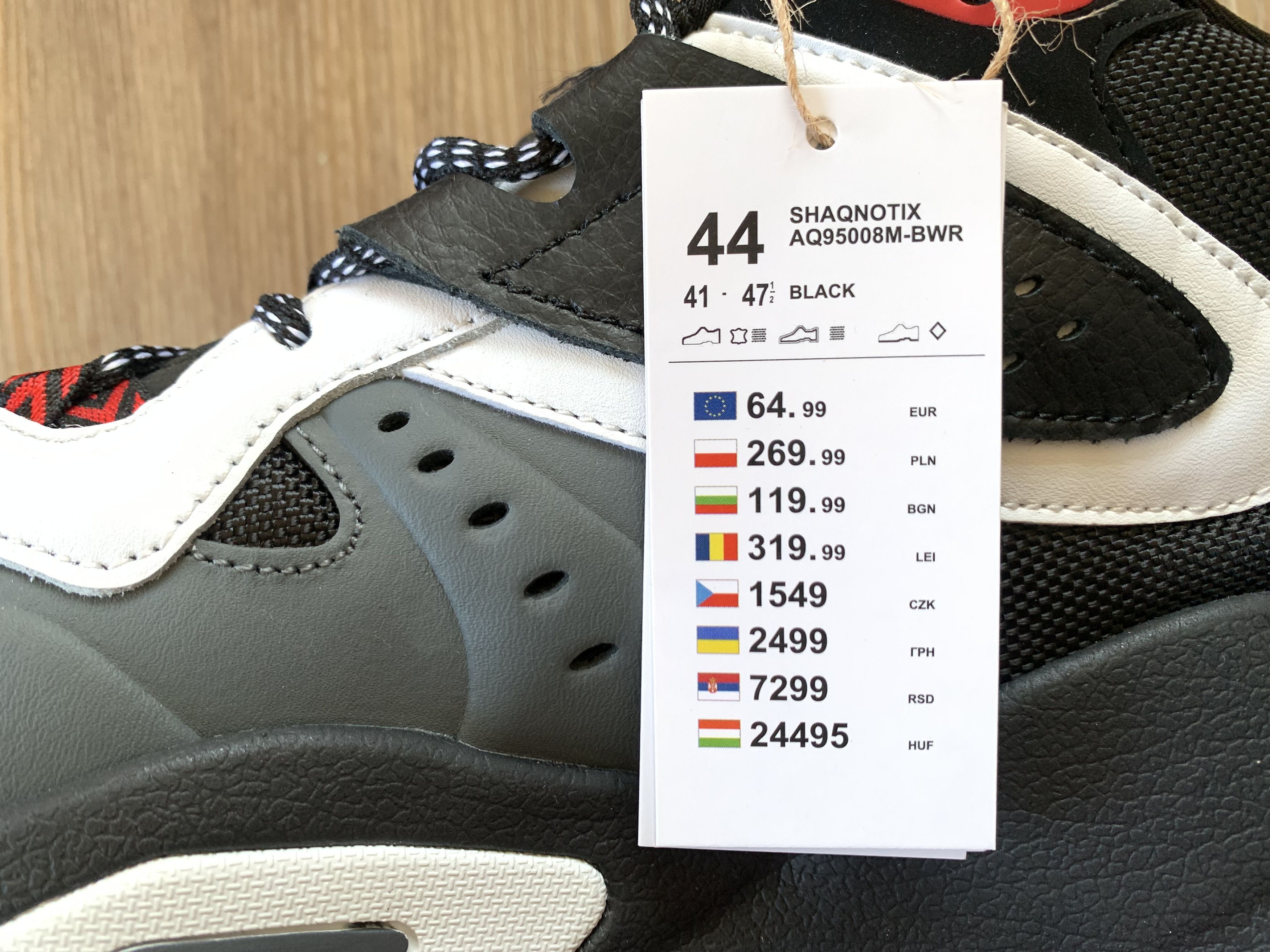 Other Mens Shaqnotix Grey Sneakers Size US 11 / EU 44 - 9 Thumbnail