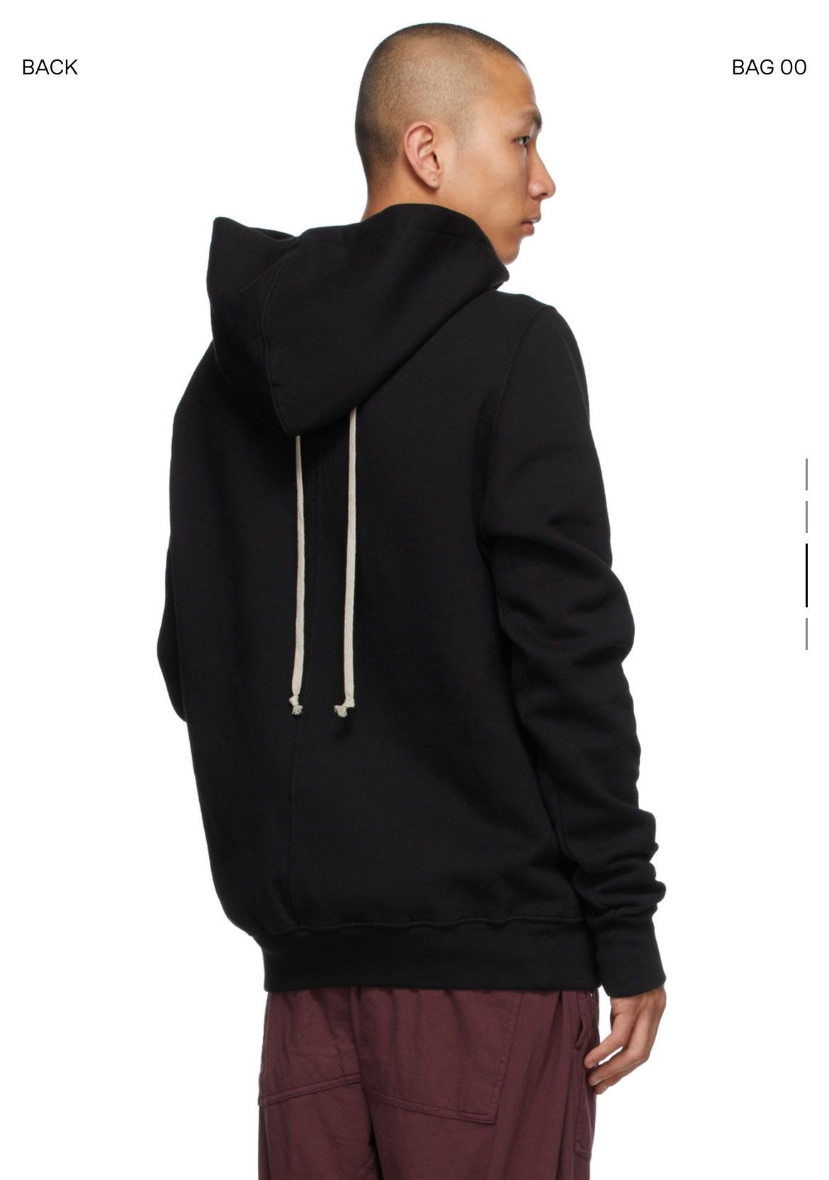 Rick Owens Drkshdw Rick Owens DRKSHDW Granbury Hoodie Size US XL / EU 56 / 4 - 2 Thumbnail