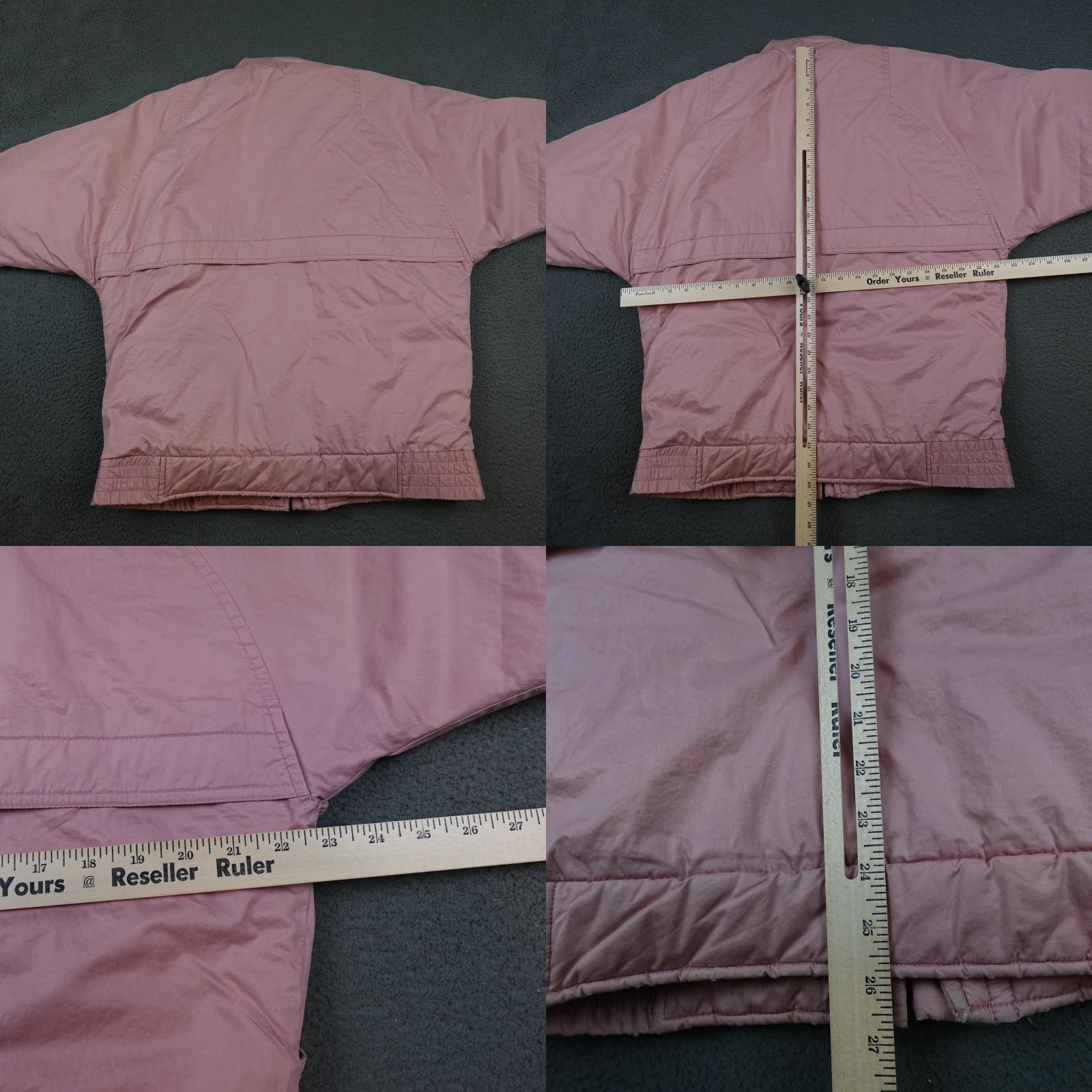 Eddie Bauer VINTAGE Eddie Bauer Jacket Womens Small Pink Goose Down Puffer Snap Front 80s Size S / US 4 / IT 40 - 8 Thumbnail