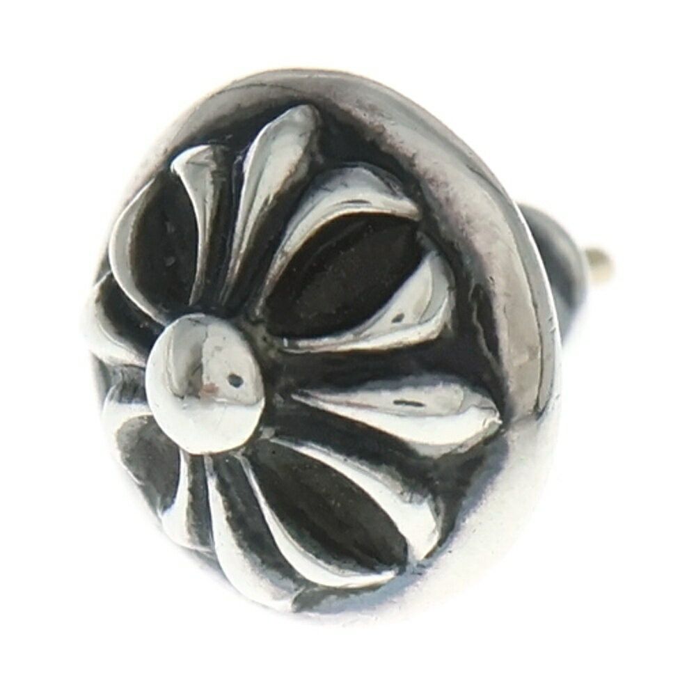 Chrome Hearts Chrome Hearts Stud Cross Ball Cross Ball Earring Size ONE SIZE - 1 Thumbnail