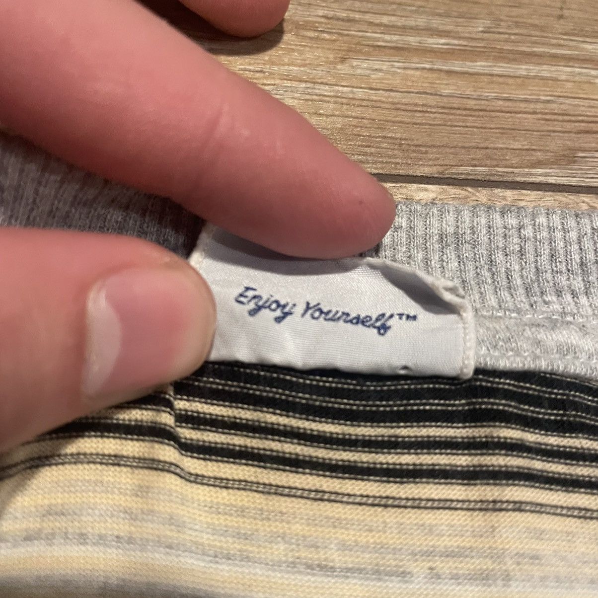 Stussy Stüssy Design Striped T-Shirt – Classic Streetwear Size US L / EU 52-54 / 3 - 5 Thumbnail