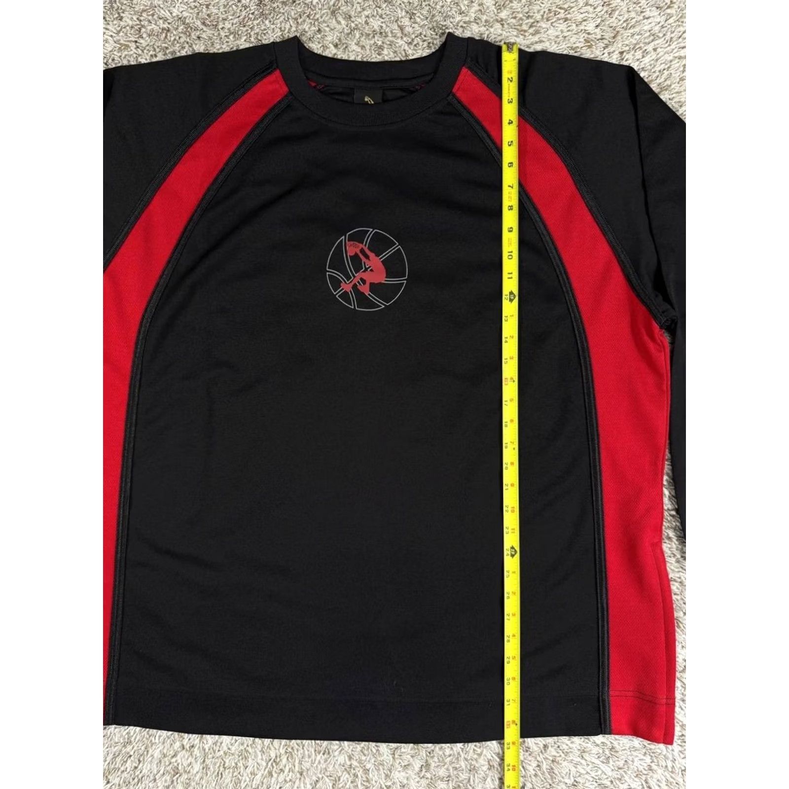 Vintage VINTAGE Shaquille O'neal Pullover Sweatshirt Men 2XL Black Red Logo Side Zip-up Crew Neck Size US XXL / EU 58 / 5 - 6 Thumbnail