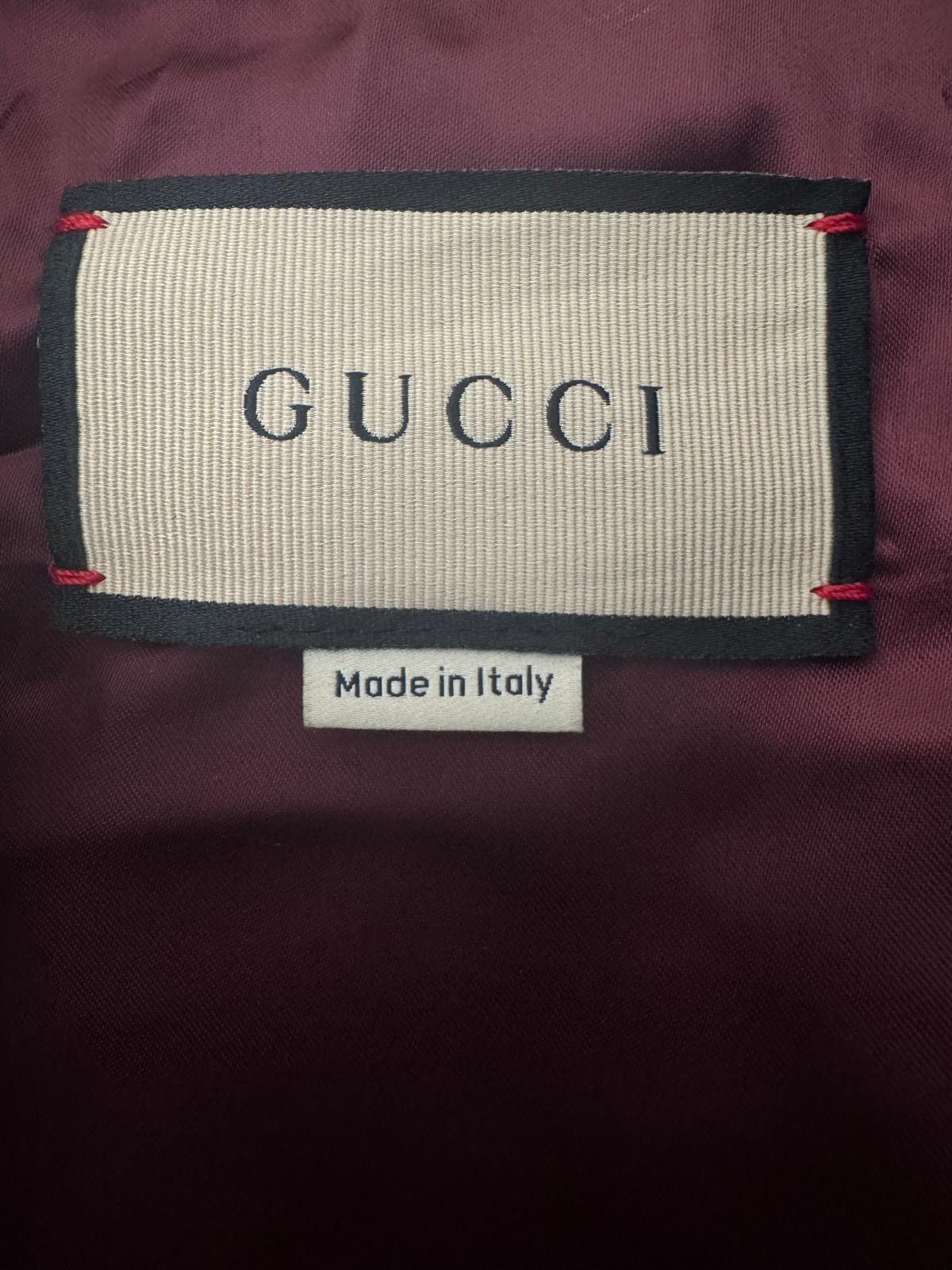 Gucci Gucci Lambskin Leather Jacket Size US L / EU 52-54 / 3 - 6 Thumbnail