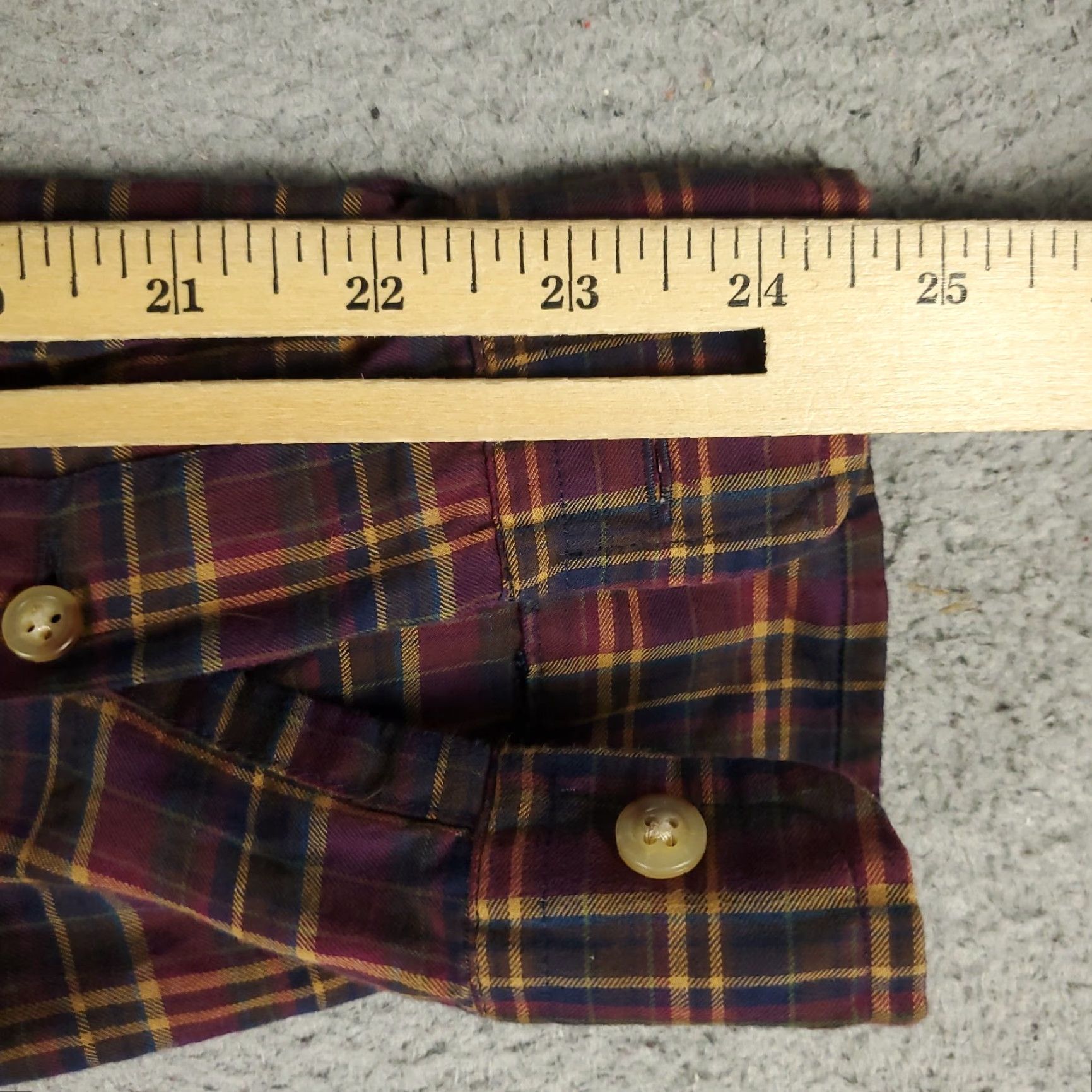 Ralph Lauren Ralph Lauren Shirt Mens Medium Red Plaid Button-Up Long Sleeve Size US M / EU 48-50 / 2 - 6 Thumbnail