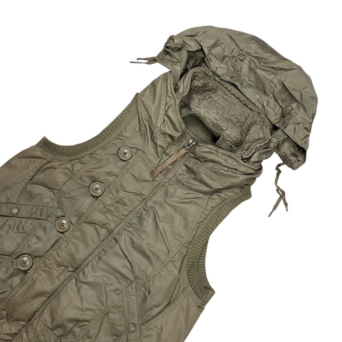 If Six Was Nine × Japanese Brand × Le Grande Bleu (L.G.B.) GOA Bono Cyber Military Vest Size US M / EU 48-50 / 2 - 5 Thumbnail