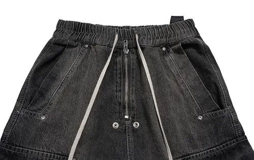 VIBE Hombre Drawstring Elastic Baggy Cargo Jeans y2k Size US 34 / EU 50 - 7 Thumbnail