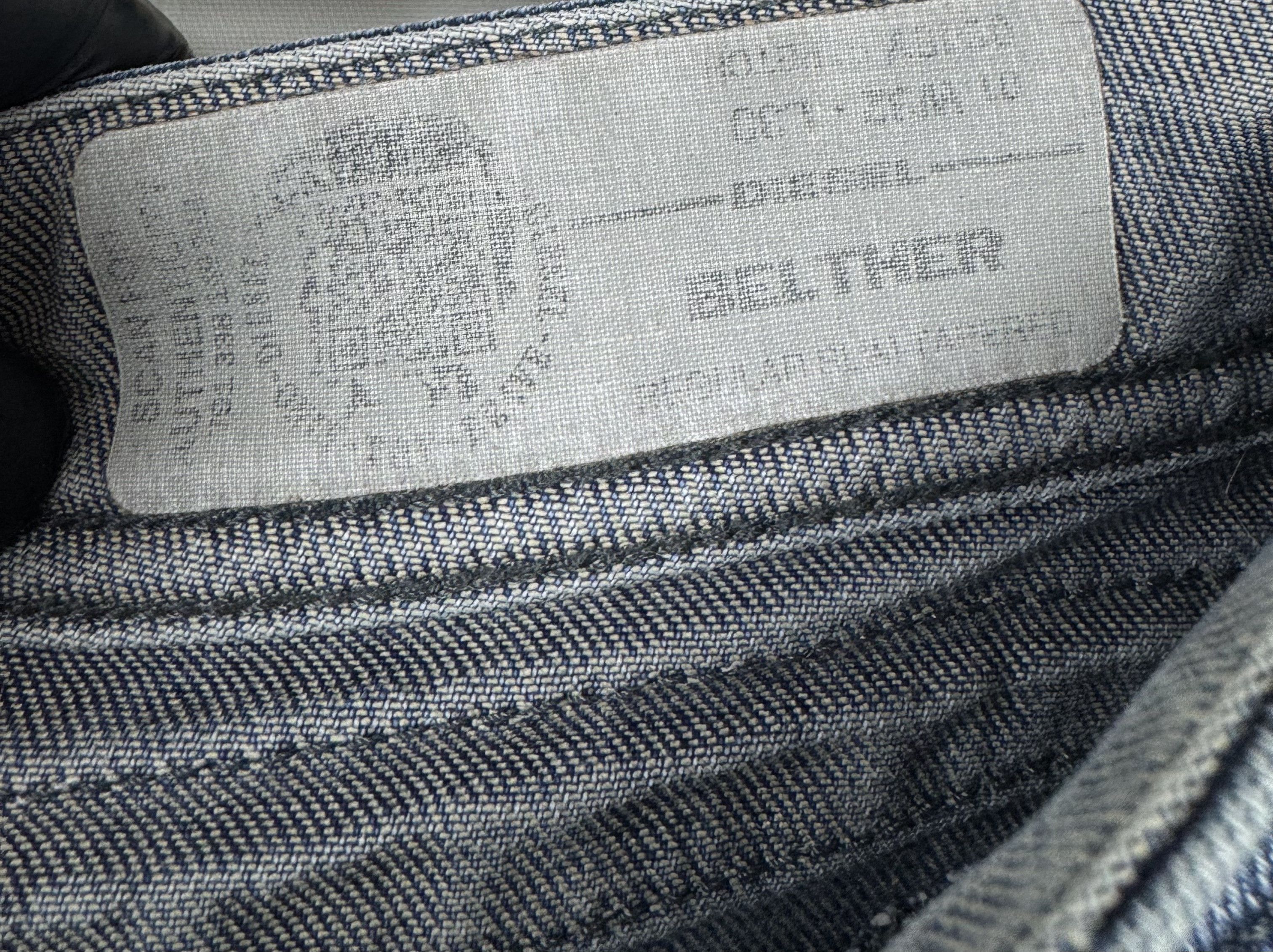 Diesel Diesel Belther Slim Fit Jeans | Size 32 | Made in Italy Size US 32 / EU 48 - 11 Thumbnail