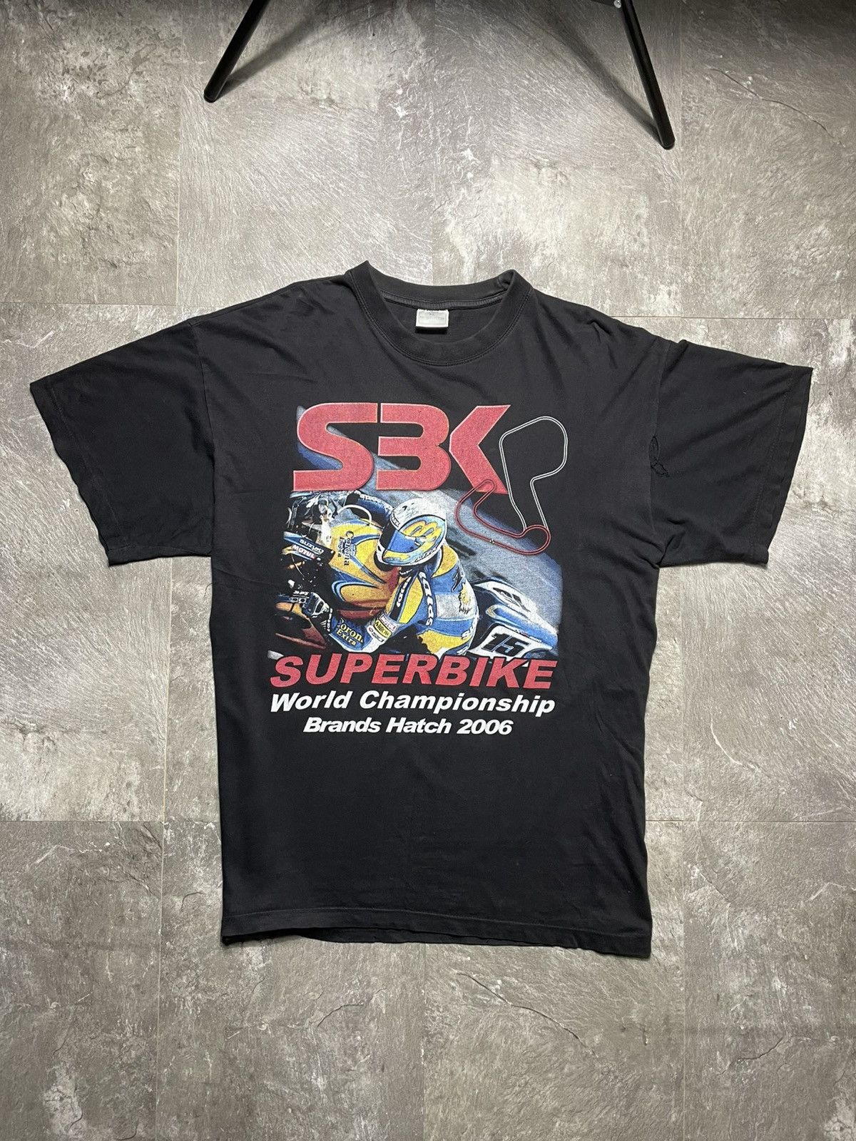 Vintage Vintage 2006 SBK Superbike World Championship T-Shirt XL Size US XL / EU 56 / 4 - 1 Thumbnail