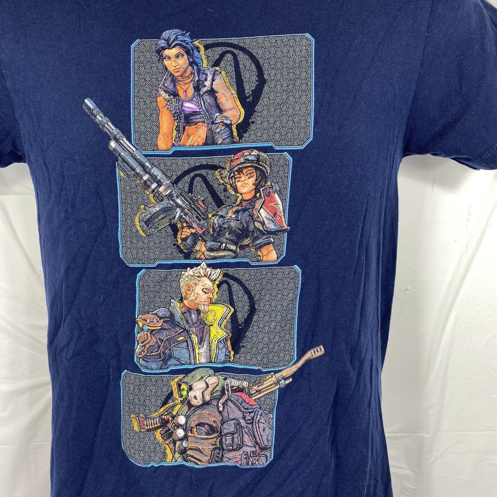 Other Borderlands 3 Vault 2019 Small Graphic T-Shirt Blue Tee S Size US S / EU 44-46 / 1 - 3 Thumbnail