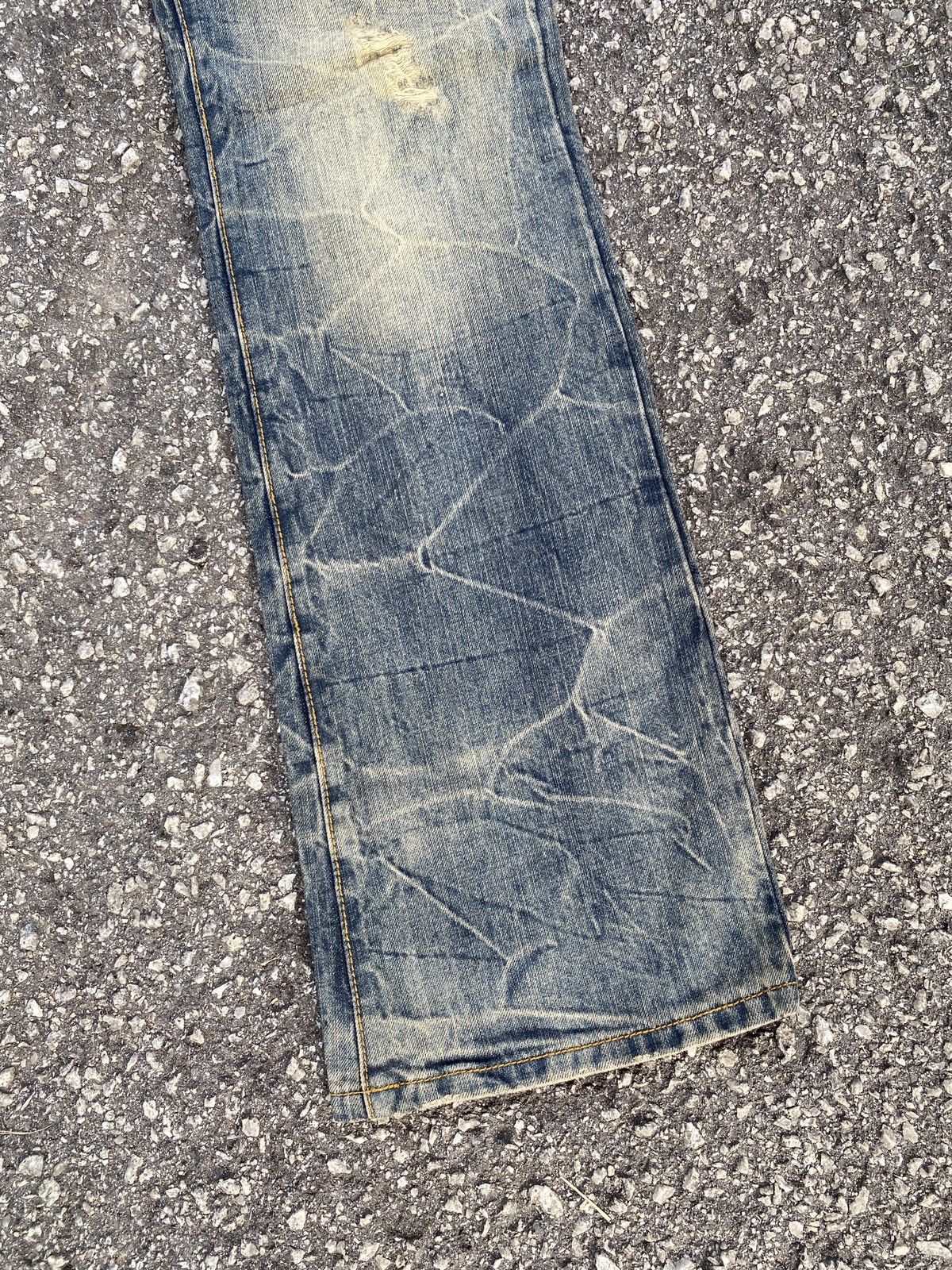 Japanese Brand Japanese Brand Semantics Design Flare Distressed Denim Size US 32 / EU 48 - 5 Thumbnail