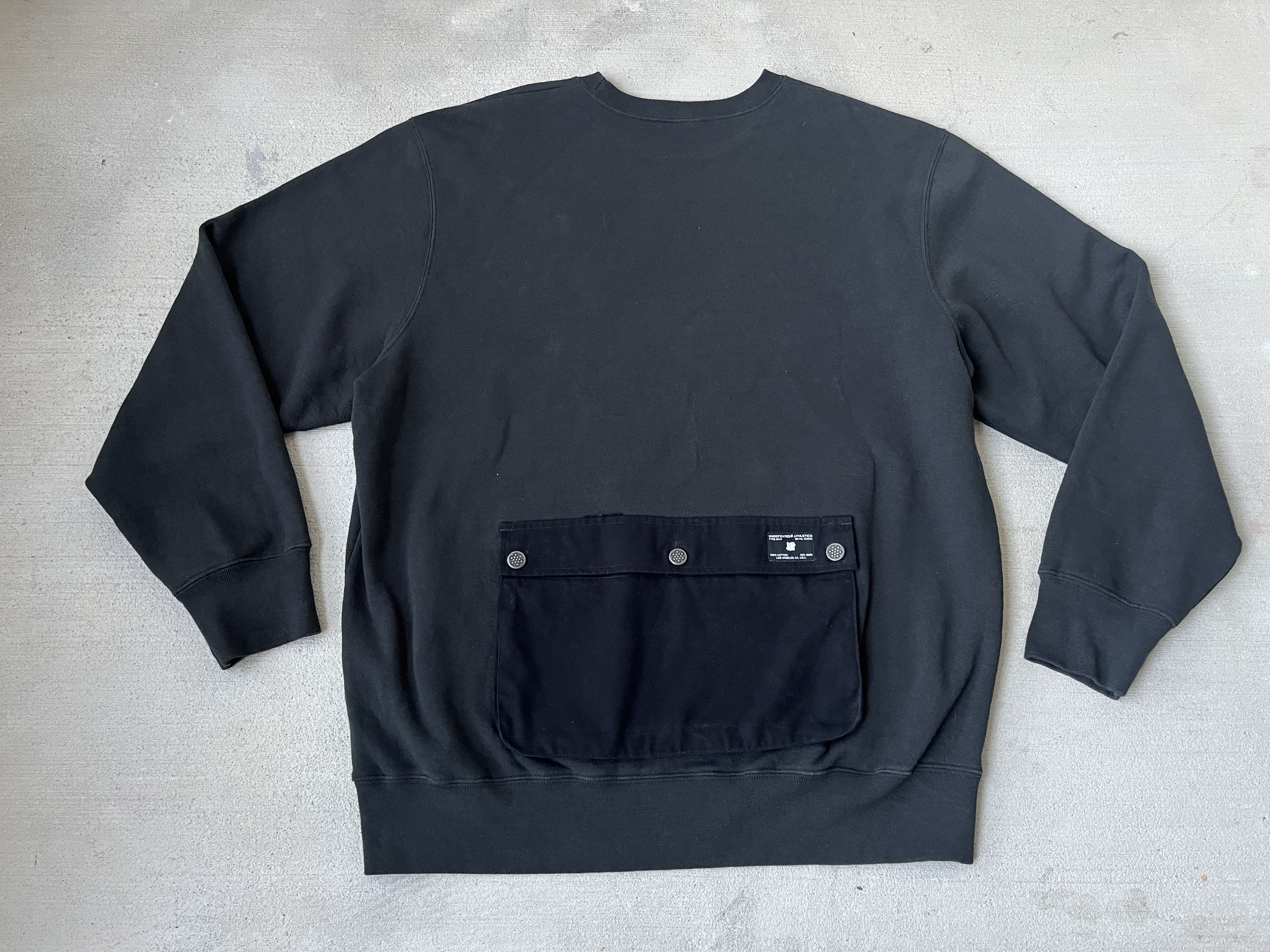 Undefeated Undefeated Icon Monkey Pouch Fleece Crewneck Sweatshirt Size US XL / EU 56 / 4 - 5 Thumbnail