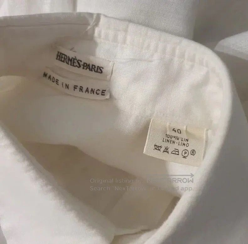 Hermes Hermes Margiela Period Linen Shirt Size S / US 4 / IT 40 - 6 Thumbnail