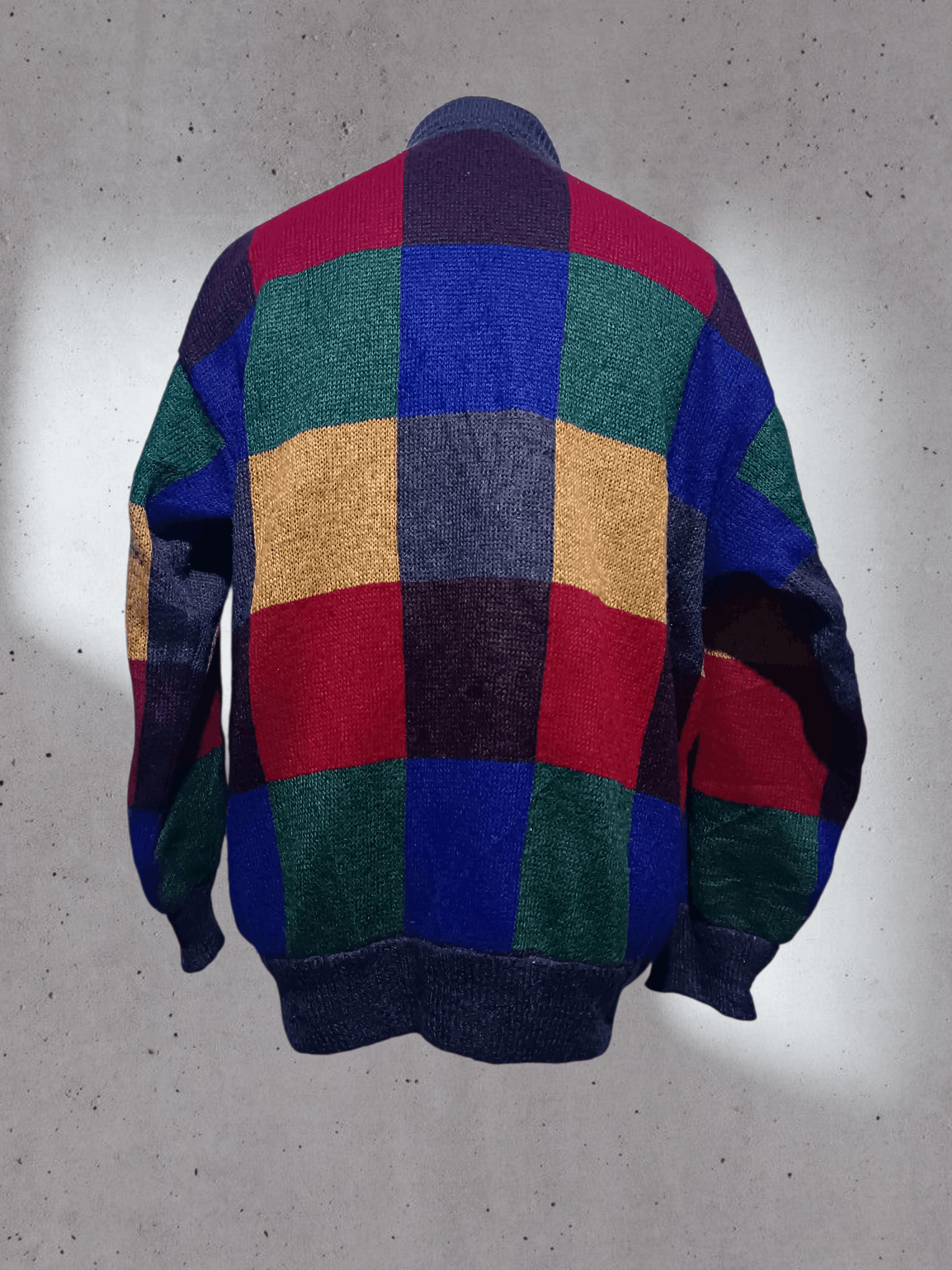 Other Vintage Knit Patchwork Multi Colour Size US L / EU 52-54 / 3 - 4 Thumbnail