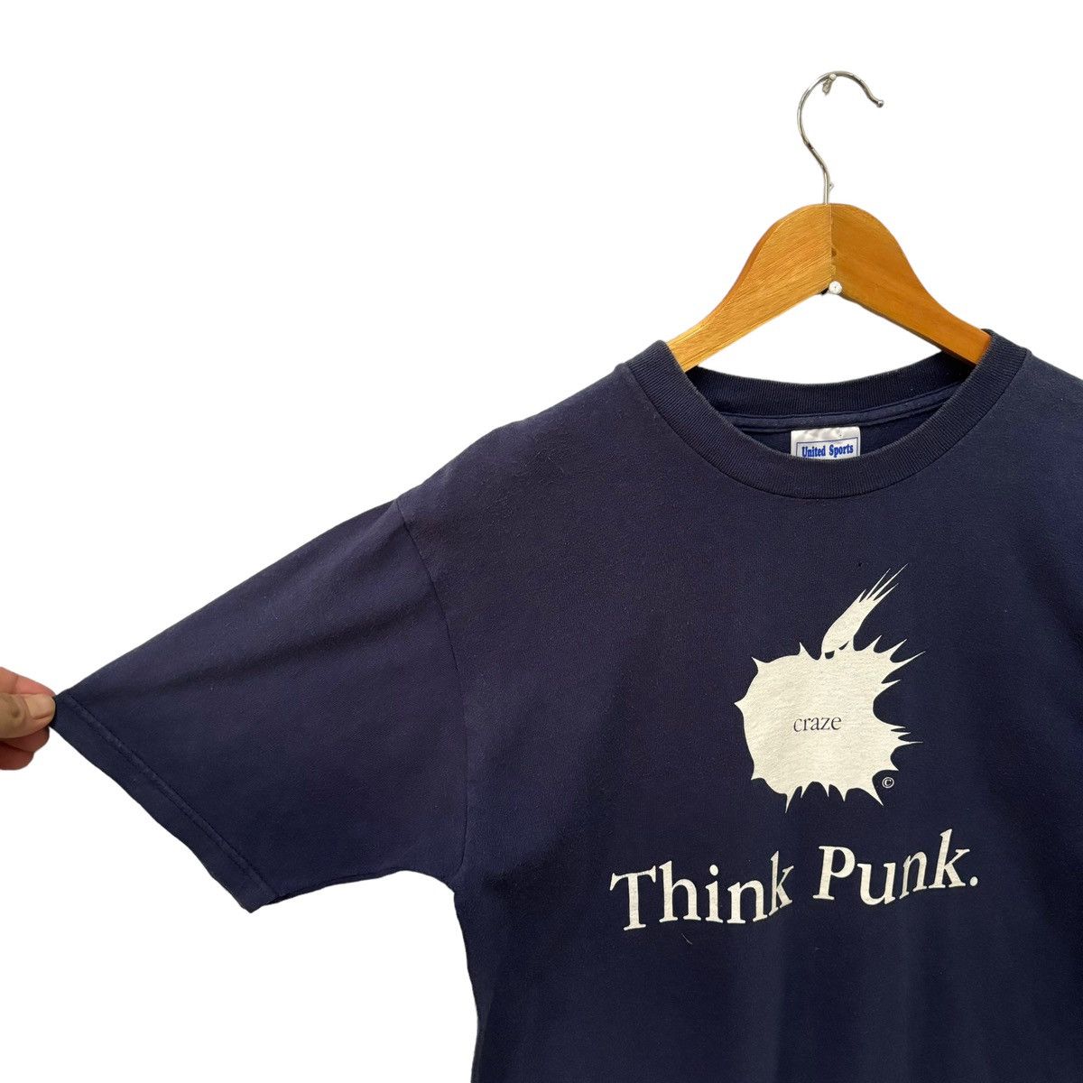 All Sport × Vintage Vintage Think Punk Baby Punk 2000 Tshirt Size US M / EU 48-50 / 2 - 5 Thumbnail