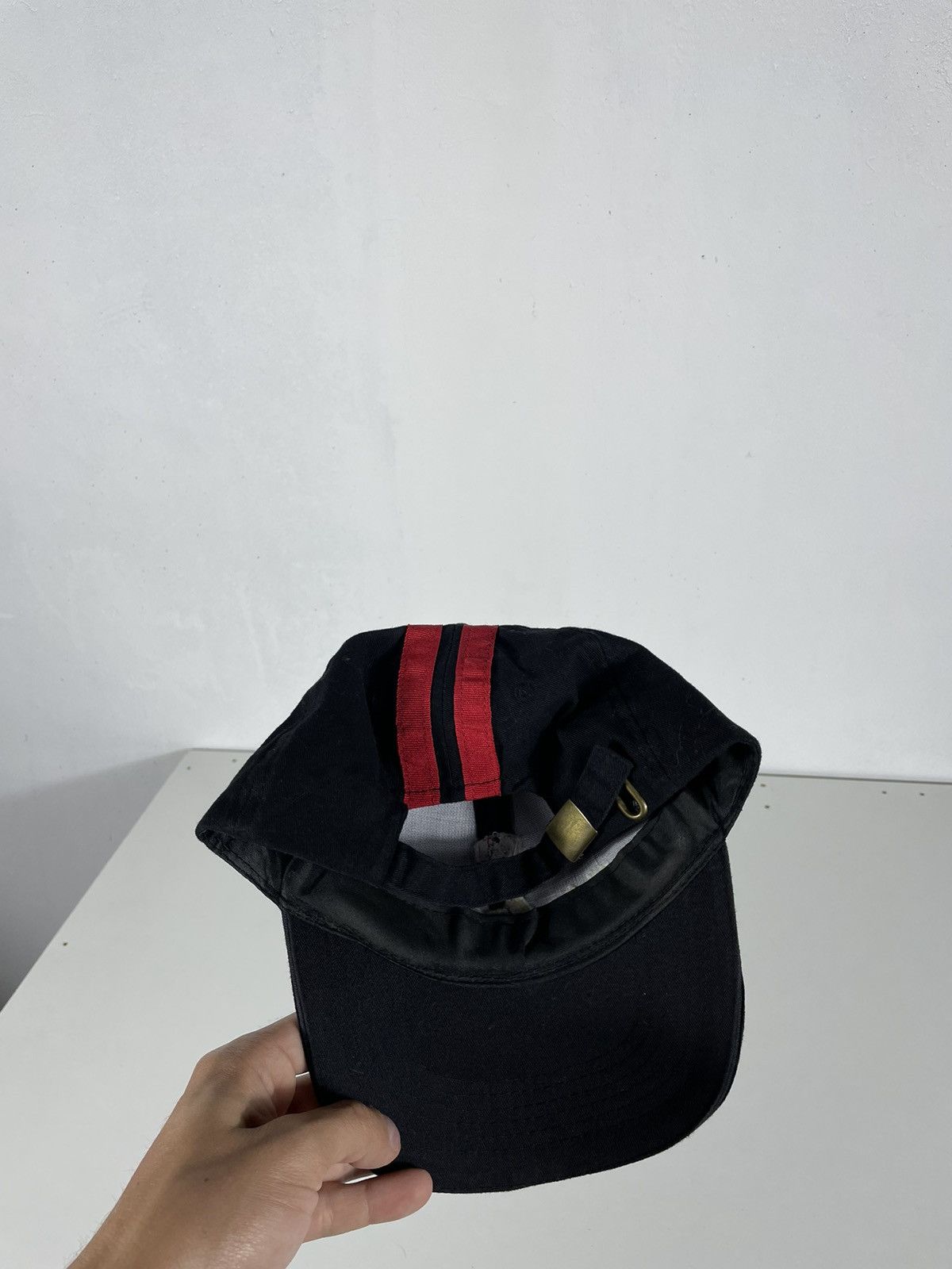 Lamborghini × Vintage Black Vintage Retro Y2k 00s Lamborghini Cap Hat Size ONE SIZE - 6 Thumbnail