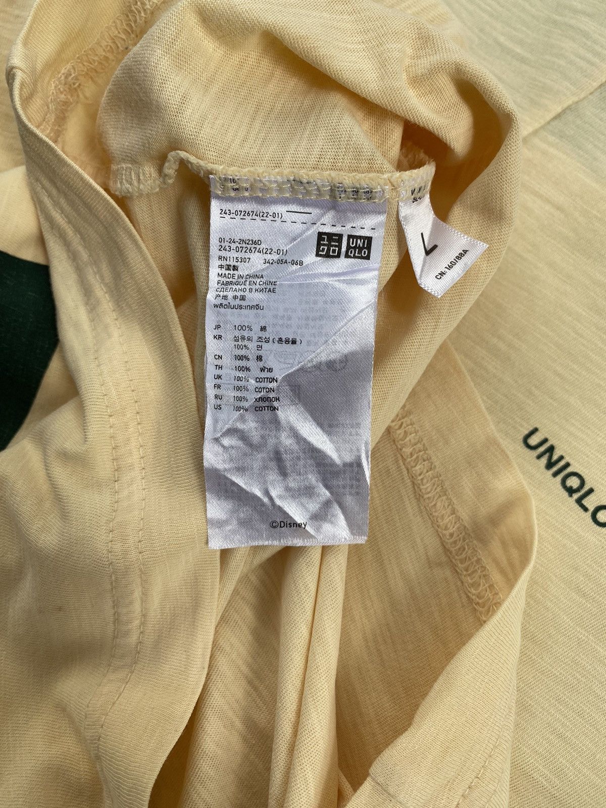 Undercover × Uniqlo Undercover Uniqlo Disney Mickey Mouse Tees Size US L / EU 52-54 / 3 - 6 Thumbnail