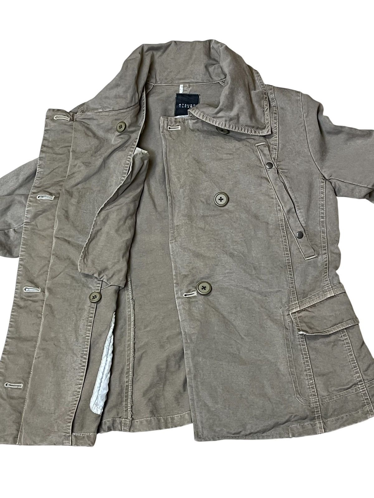 Yohji Yamamoto Nice🔥Japanese designer ATSURO TAYAMA cotton blazer/jacket Size US S / EU 44-46 / 1 - 3 Thumbnail