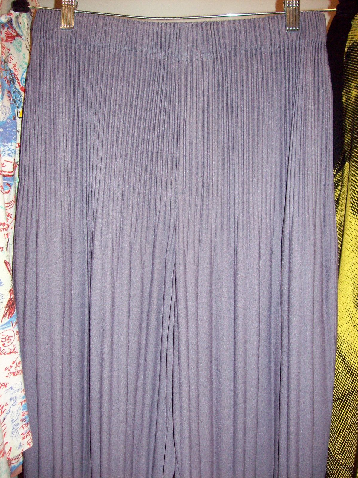 Homme Plisse Issey Miyake Homme Plissé Issey Miyake Purple Monthly Color Trouser Size US 29 - 8 Thumbnail