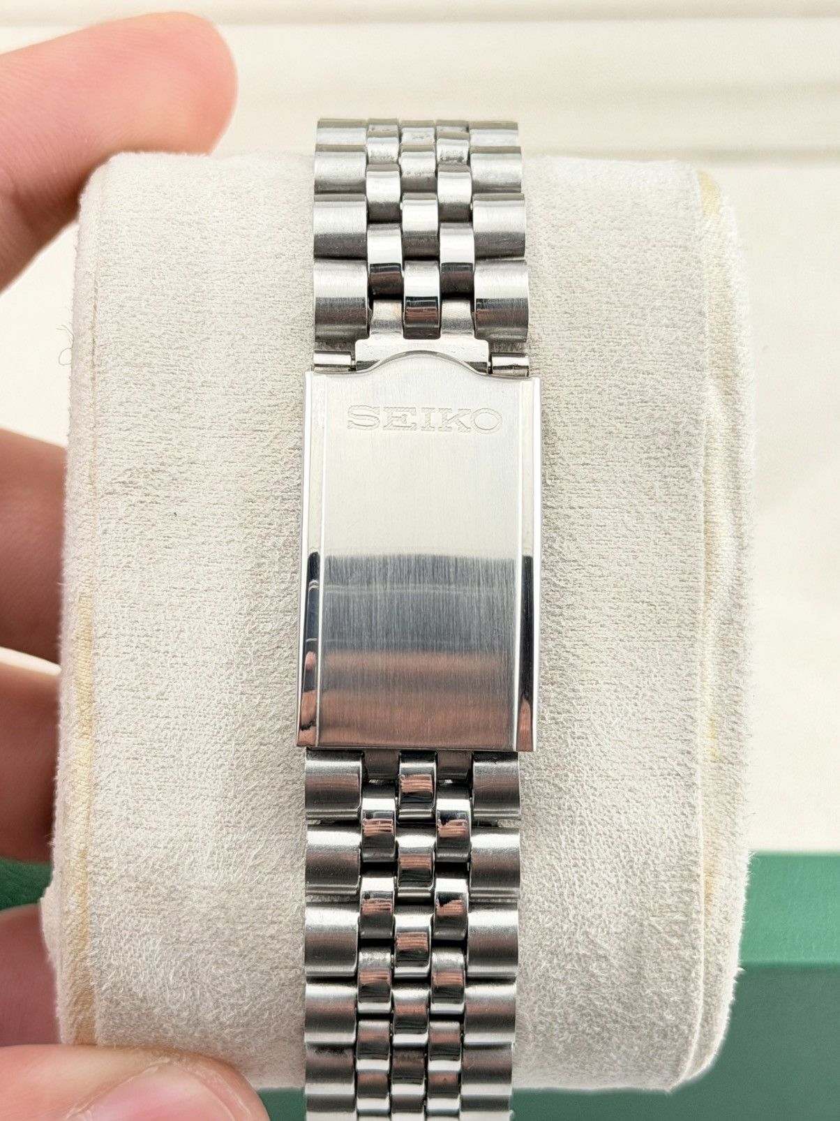 Seiko Vintage Seiko 5 Automatic Blue Dial Wristwatch Japan Watch Size 36 - 9 Thumbnail