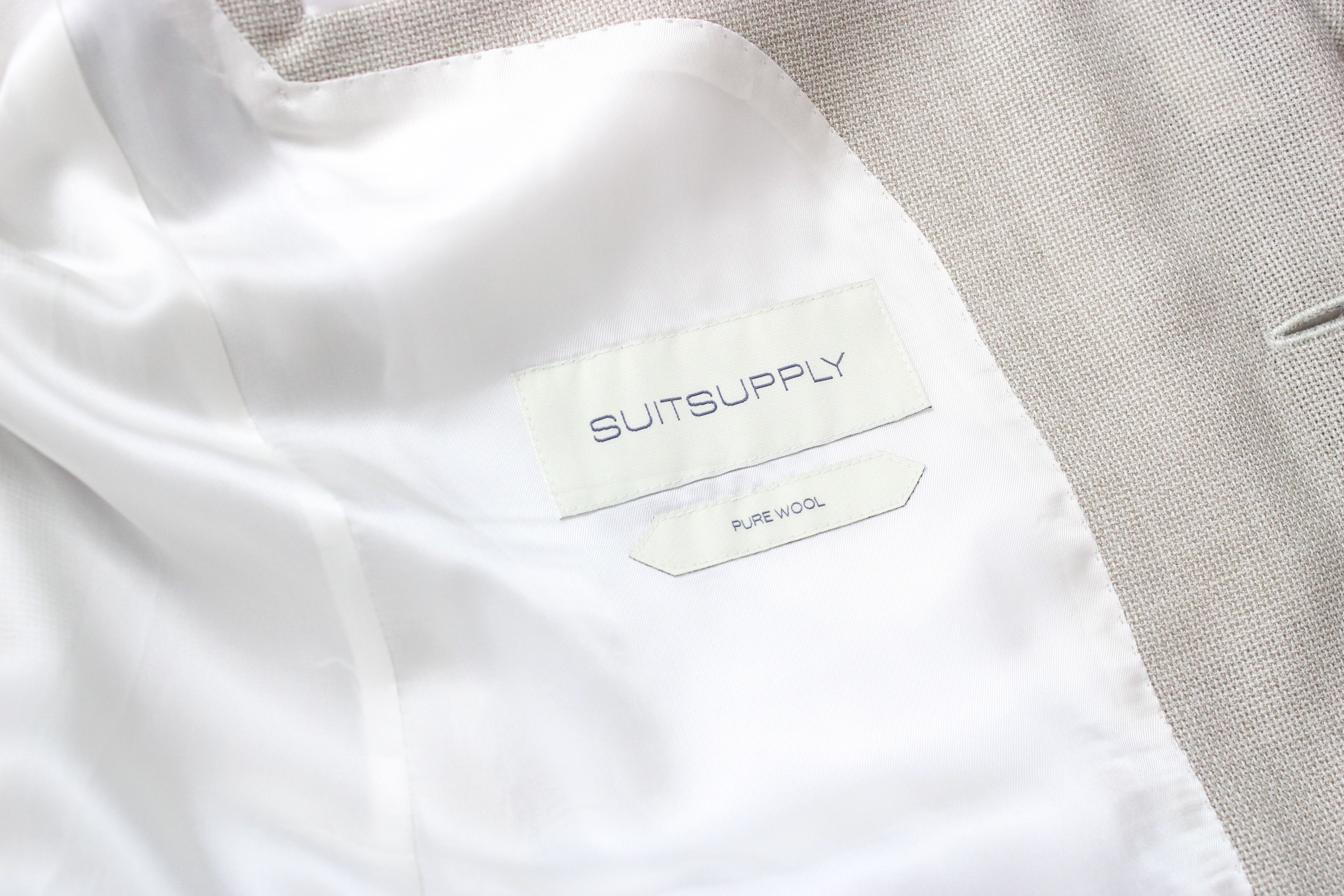 Suitsupply SUITSUPPLY Havana Jetted FL Slim / Soho SA Suit Men's UK 38 Size 38R - 6 Thumbnail