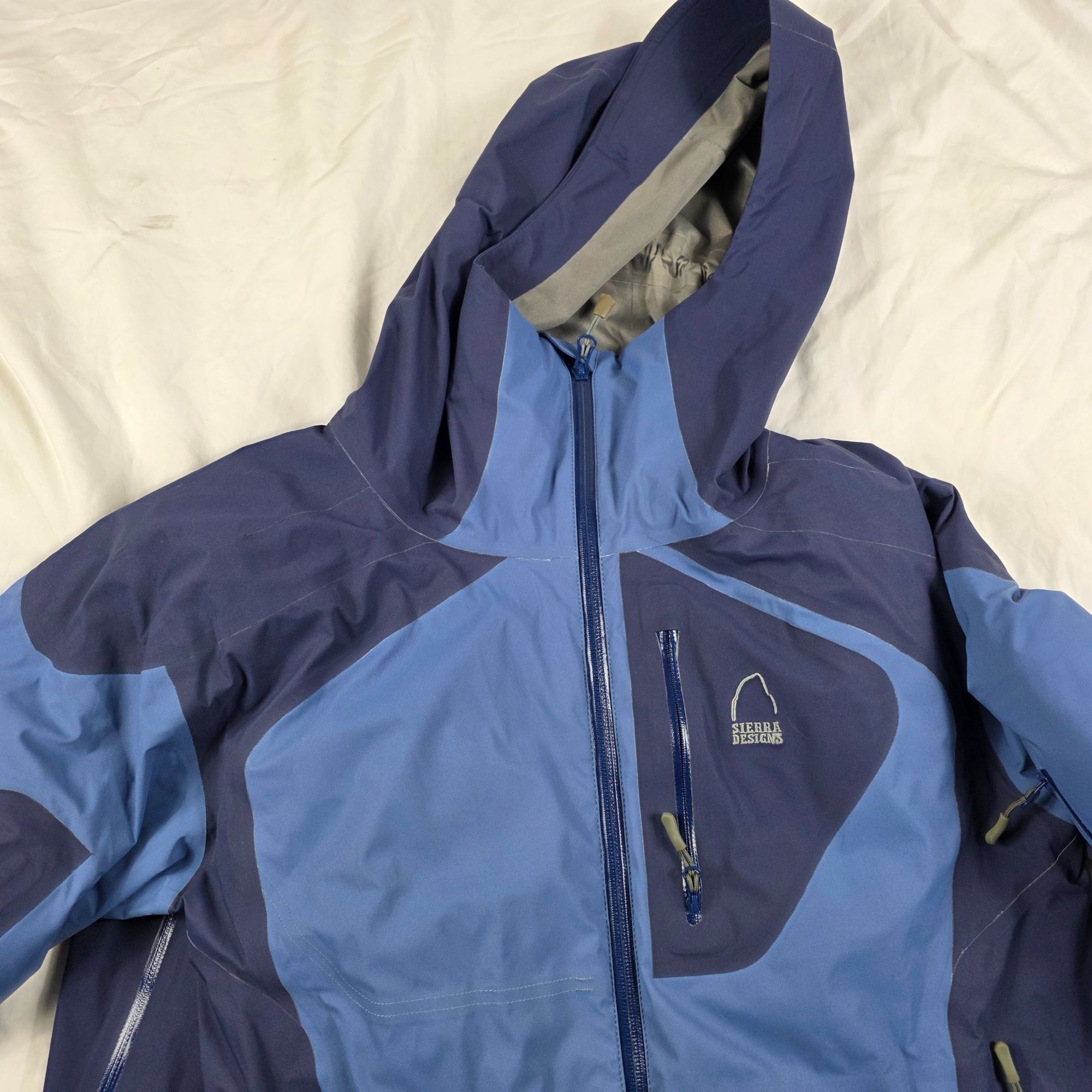 Sierra Designs Sierra Designs Down Jacket Mens Size L Waterproof Blue Puffe Size US L / EU 52-54 / 3 - 3 Thumbnail