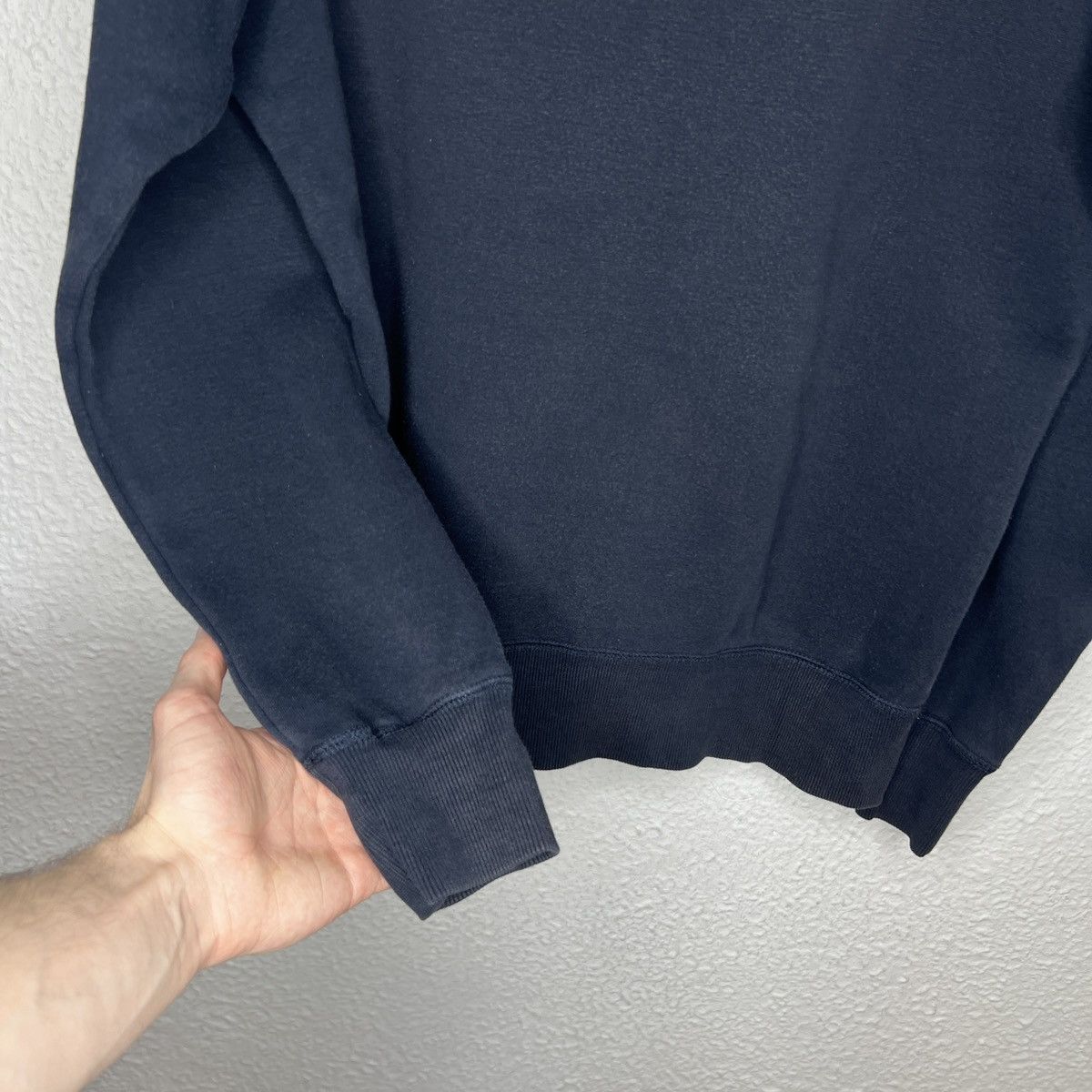 Nike Vintage Nike Hoodie Sweatshirt Hooded Navy Swoosh Logo 90s Size US M / EU 48-50 / 2 - 8 Thumbnail