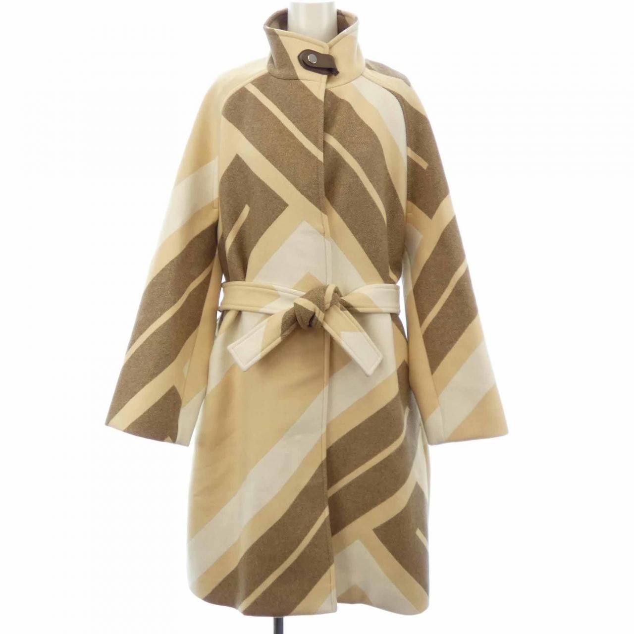 Hermes Hermes Hermès 2H0131DI Wool Coat 34 Others Outerwear DUTY FREE for USA Size ONE SIZE - 1 Thumbnail