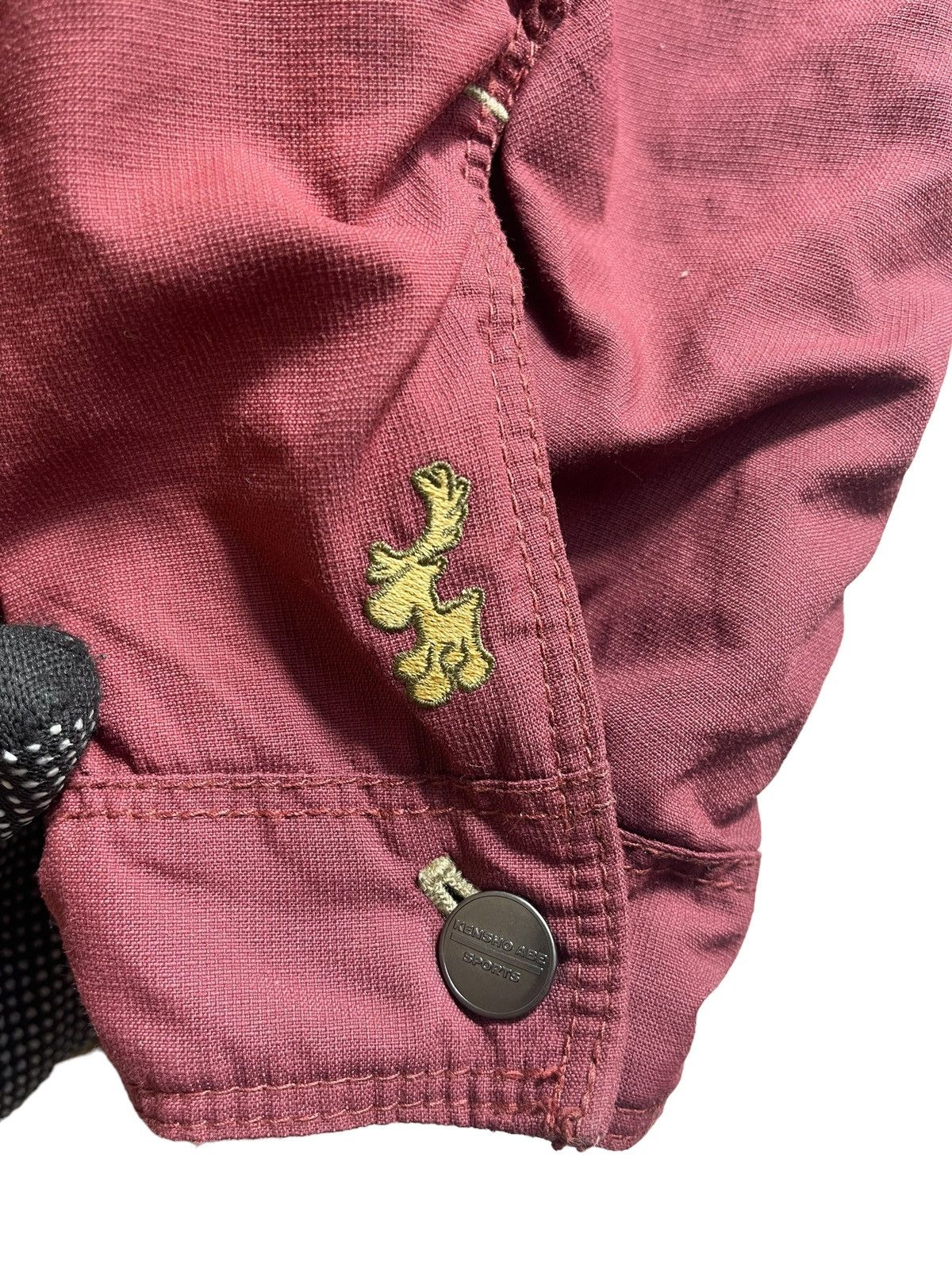 Japanese Brand Kensho abe outdoor jacket armpit 23x28 Size US L / EU 52-54 / 3 - 4 Thumbnail