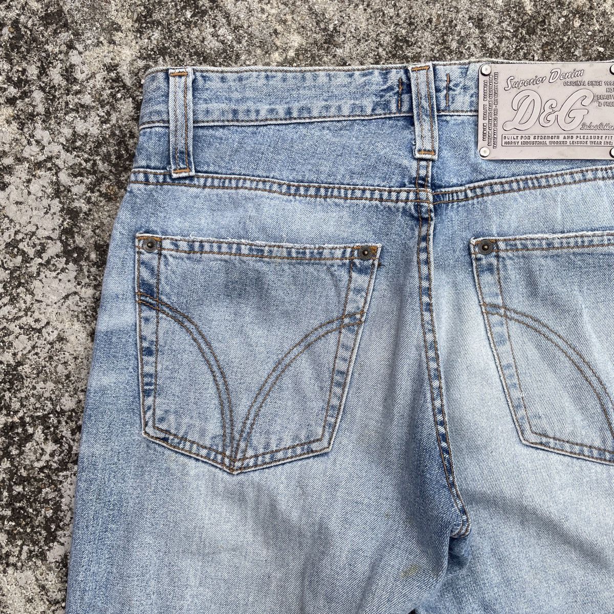 Dolce & Gabbana Vintage Dolce & Gabbana Distressed Denim Jeans Size US 30 / EU 46 - 10 Thumbnail