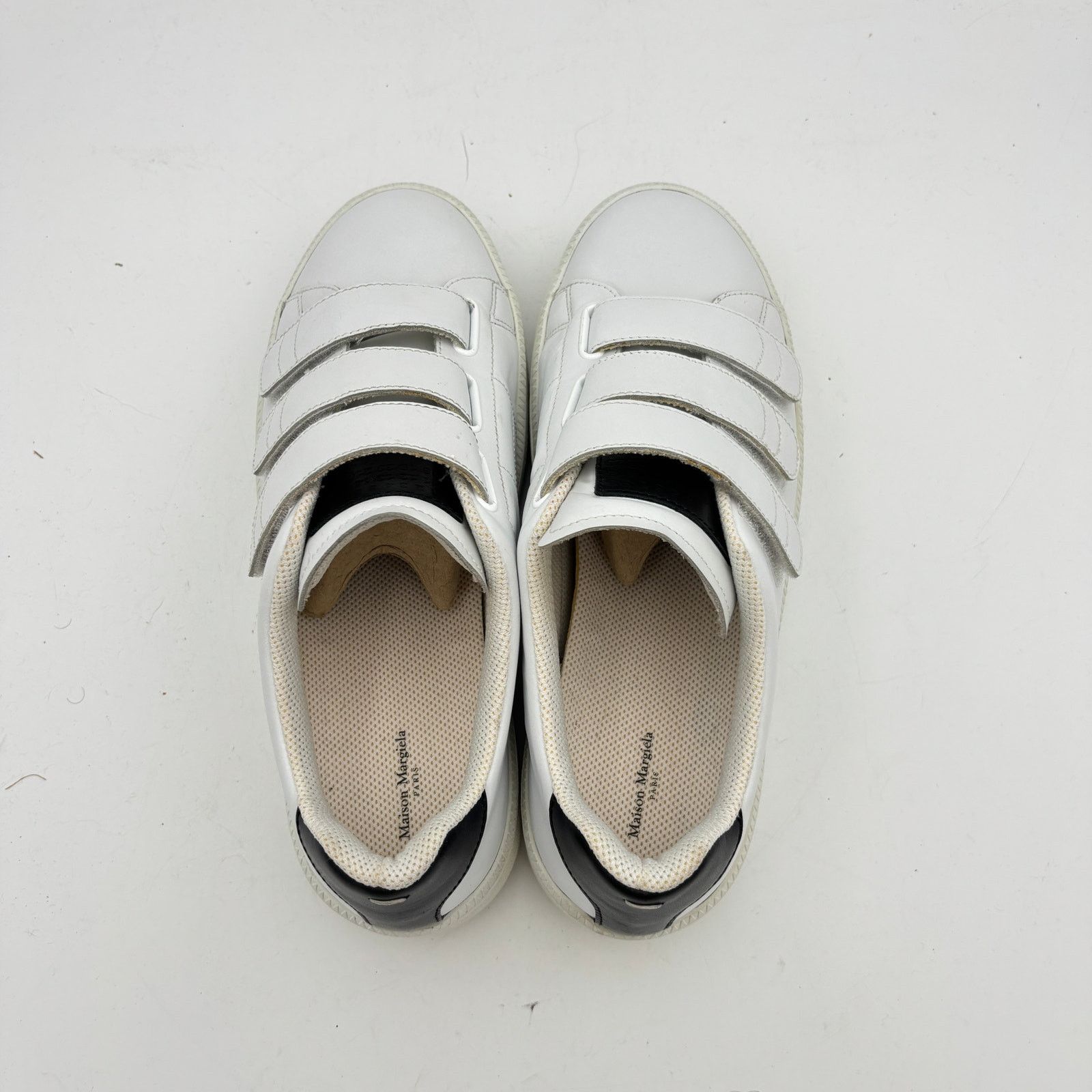 Maison Margiela Maison Margiela M22 Velcro Leather Low Sneakers Mens 42 US 9 Size US 9 / EU 42 - 6 Thumbnail