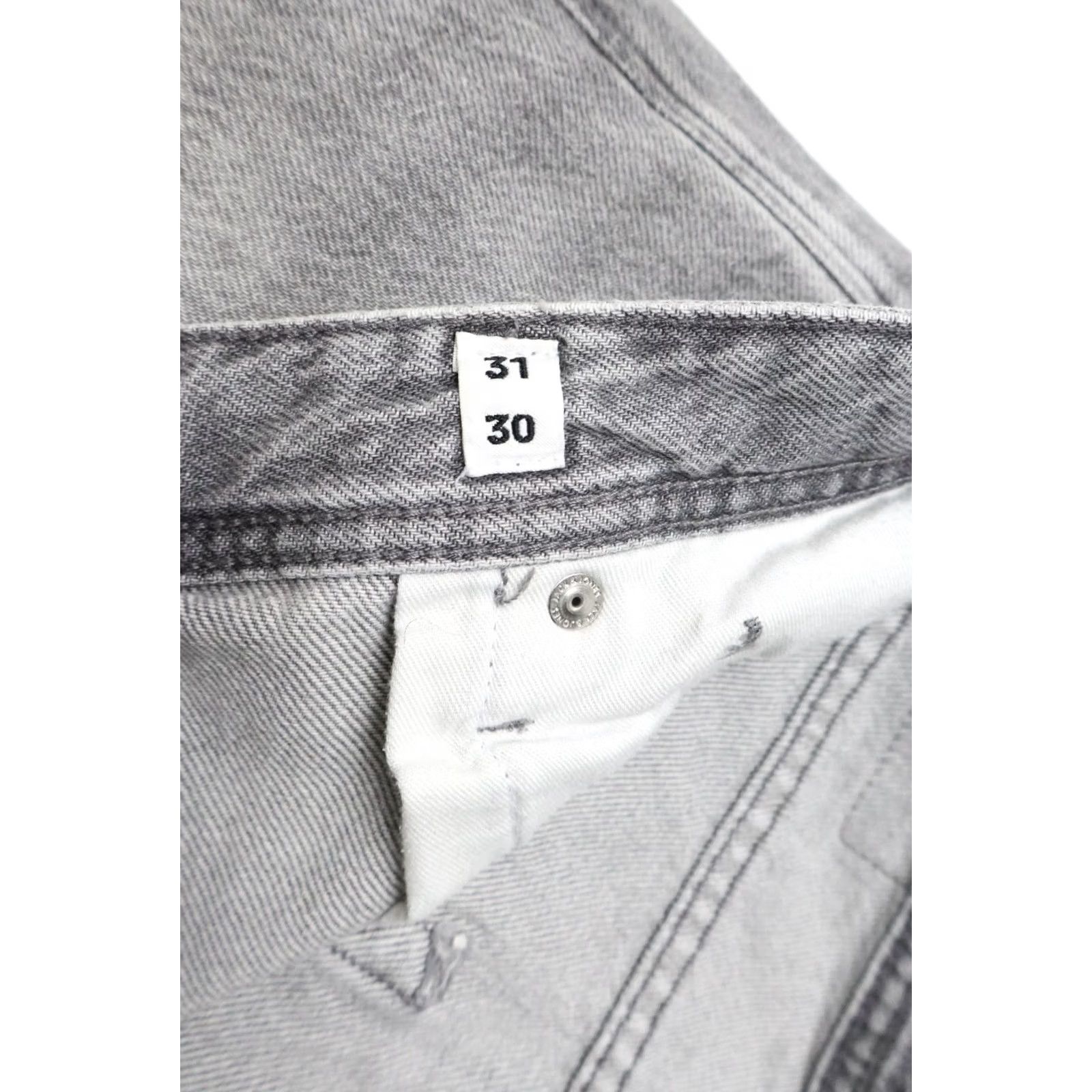 Jack & Jones JACK & JONES Relaxed Jeans Men's W31/L30 Grey Faded Whiskers Button Fly JS Relaxed/Chris Jeans Mens W31/L30 Grey Whiskers Button Fly Size US 31 - 6 Thumbnail
