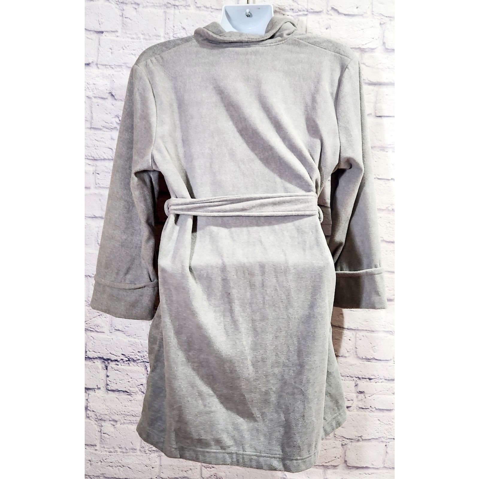 Croft & Barrow Croft & Barrow Intimates Gray Robe Small Pockets NWTS Size S / US 4 / IT 40 - 4 Thumbnail