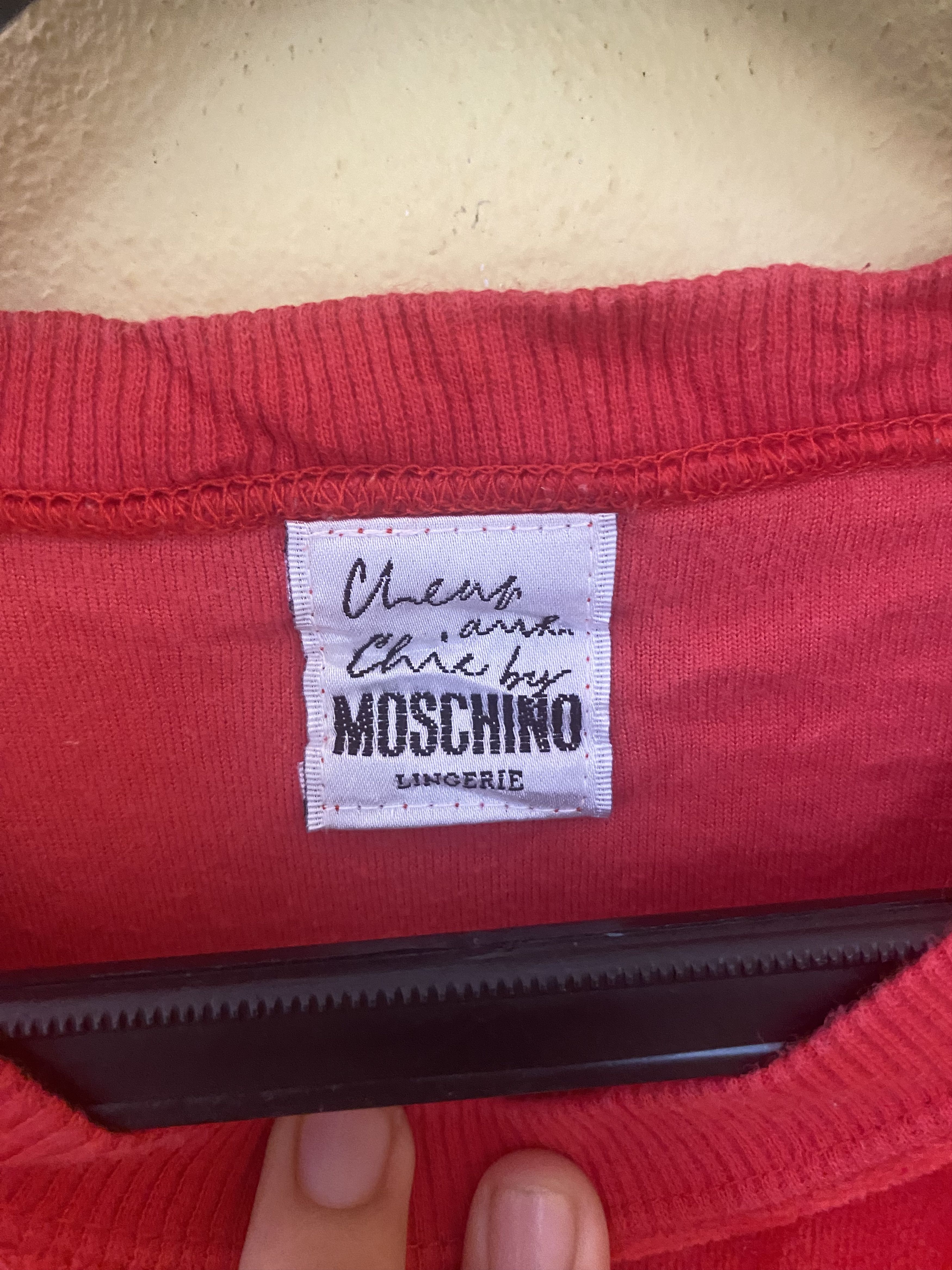 Designer × Moschino Moschino crewneck sweatshirt Size US M / EU 48-50 / 2 - 5 Thumbnail