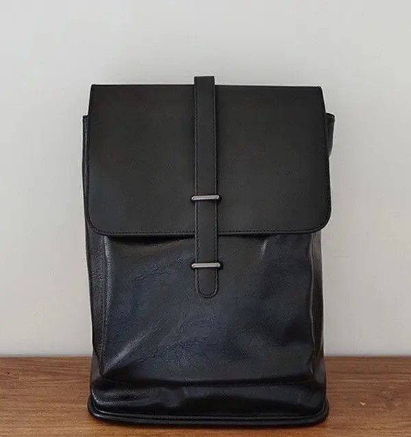 Japanese Brand Ichiko x moto Retro fashion pu leather usb port backpack y2k Size ONE SIZE - 4 Thumbnail