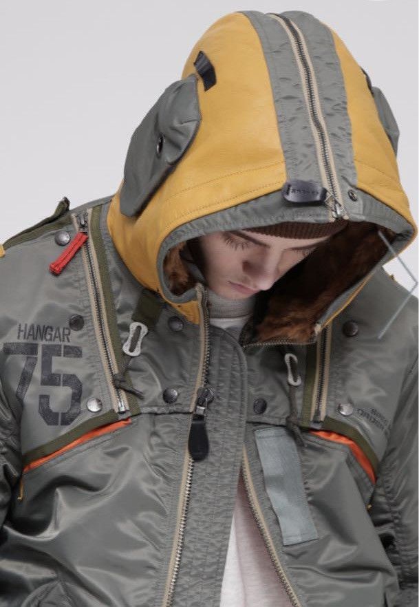 Avirex Vintage MA-1 Avirex Rescue Auxiliary Hooded Fur Size ONE SIZE - 1 Thumbnail