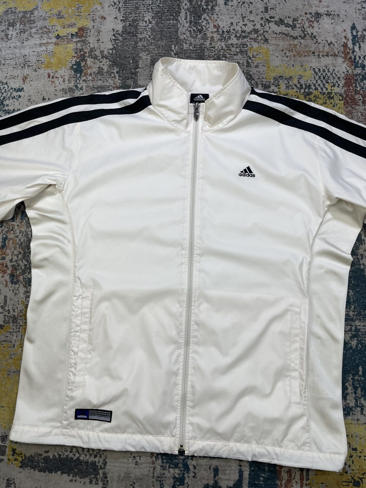 Adidas Y2k Adidas Adi Dassler Windbreaker Jackets Size US XL / EU 56 / 4 - 2 Thumbnail