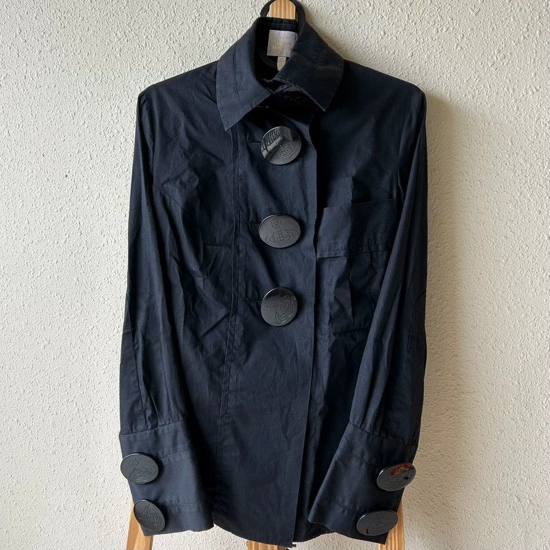 Vivienne Westwood Vivienne Westwood Giant Saturn button shirt Size XS / US 0-2 / IT 36-38 - 3 Thumbnail