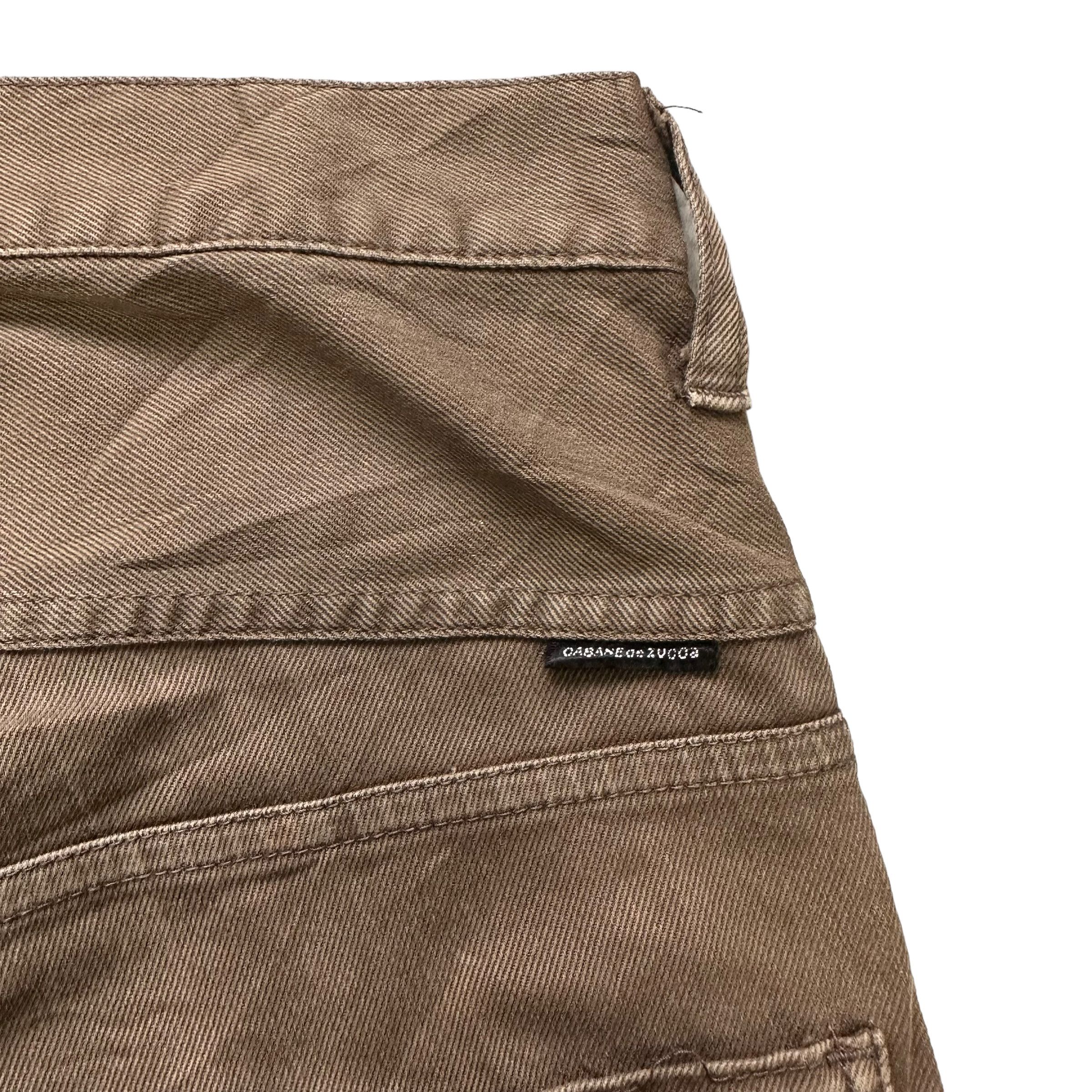 CABANE de ZUCCa CABANE DE ZUCCA RARE DESIGN CASUAL PANTS #7796-176 Size US 32 / EU 48 - 11 Thumbnail