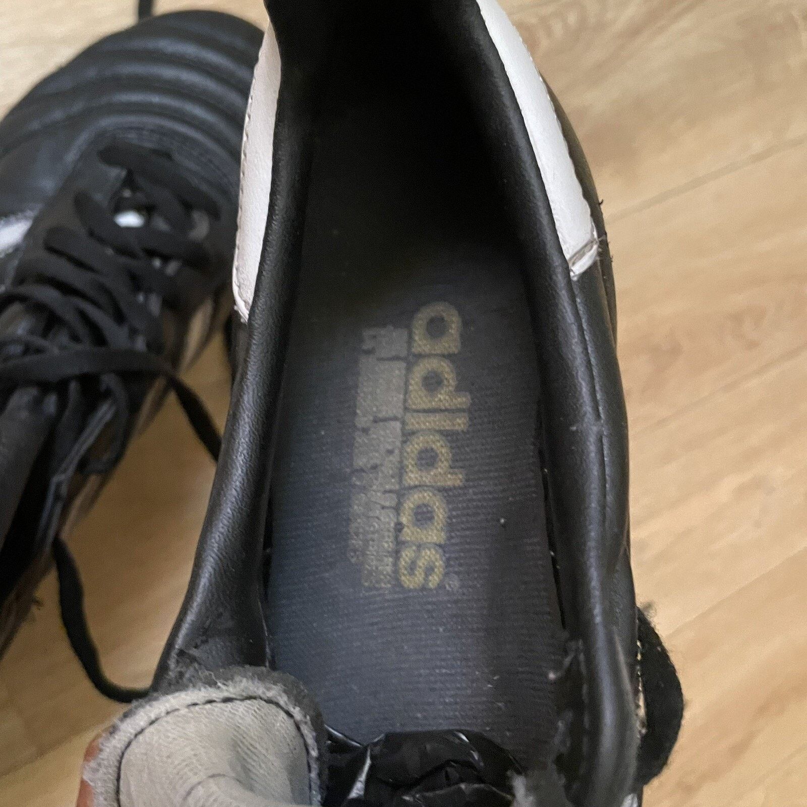 Adidas VINTAGE Adidas World Cup 1995 SOCCER Cleats Made in France Size US 11.5 / EU 44-45 - 11 Thumbnail